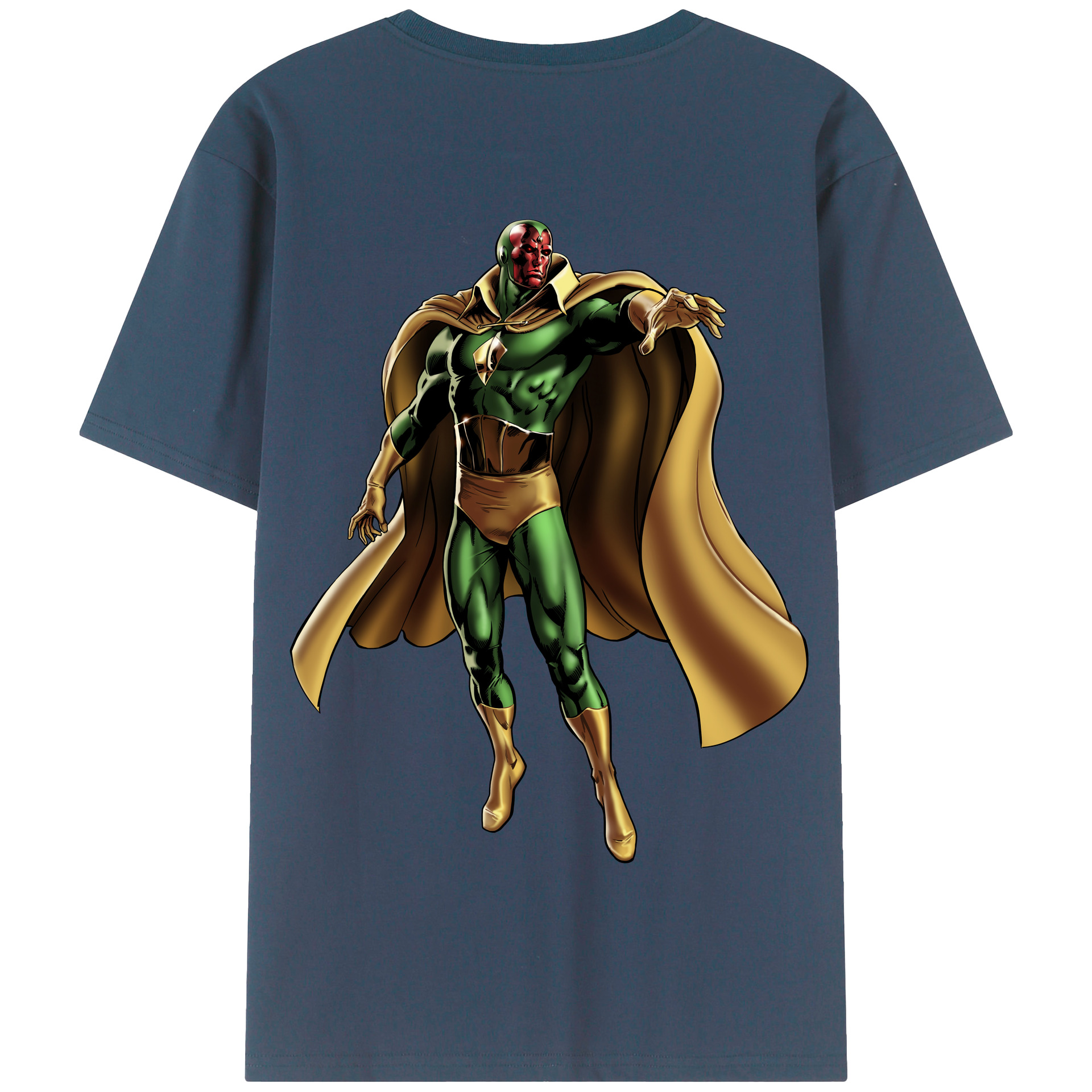 （画像用） アベンジャーズ The Avengers 綿100％半袖Tシャツ（背面プリント）