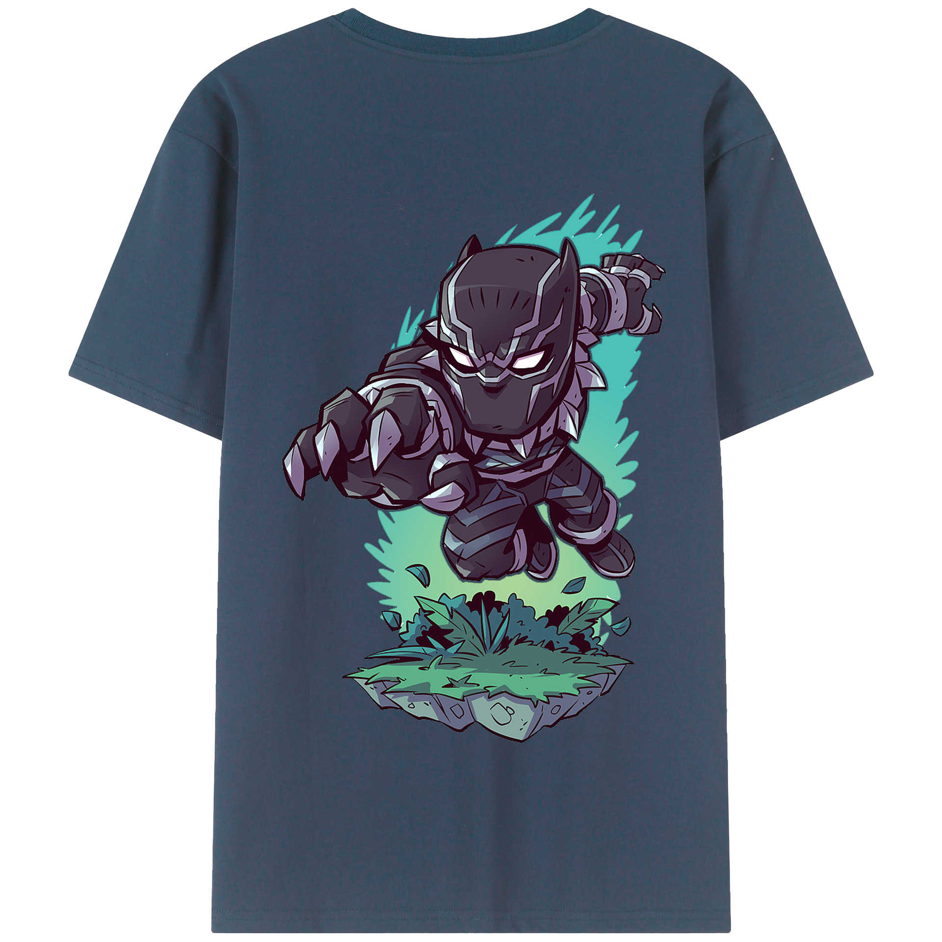 （画像用） アベンジャーズ The Avengers 綿100％半袖Tシャツ（背面プリント）
