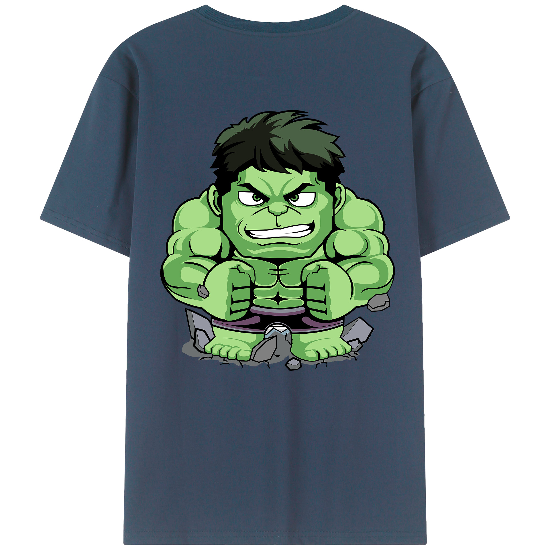 （画像用） アベンジャーズ The Avengers 綿100％半袖Tシャツ（背面プリント）