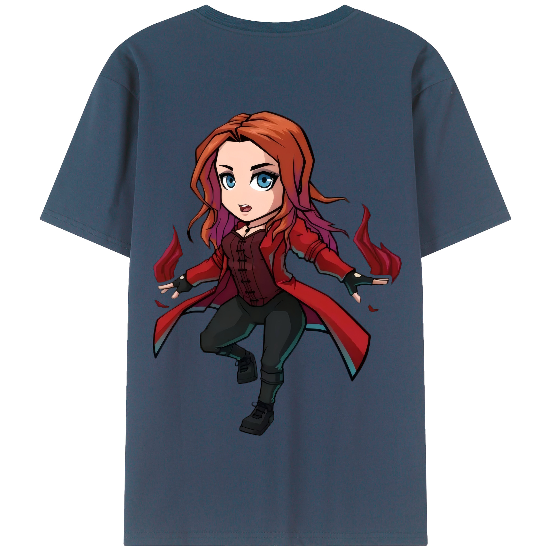 （画像用） アベンジャーズ The Avengers 綿100％半袖Tシャツ（背面プリント）