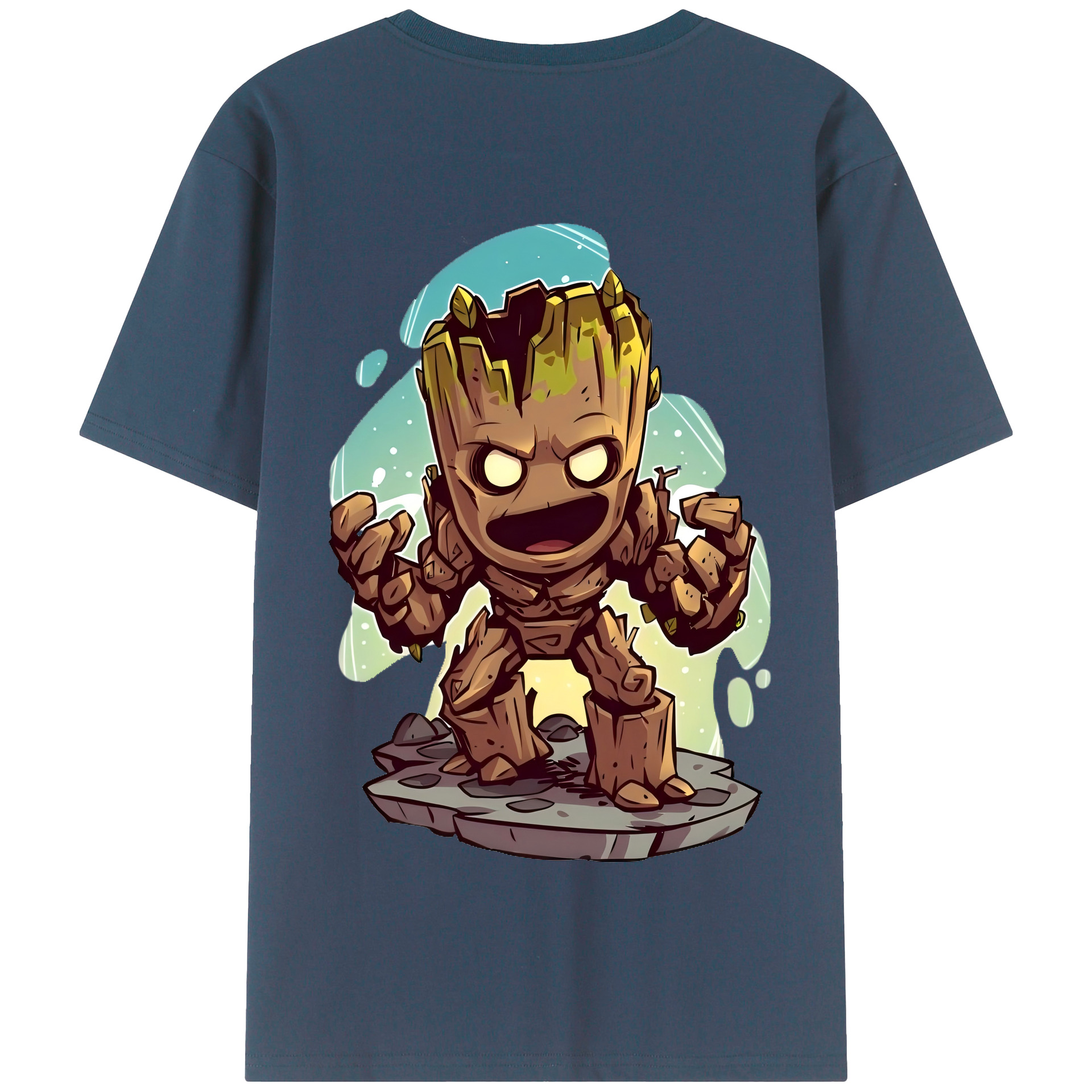 （画像用） アベンジャーズ The Avengers 綿100％半袖Tシャツ（背面プリント）