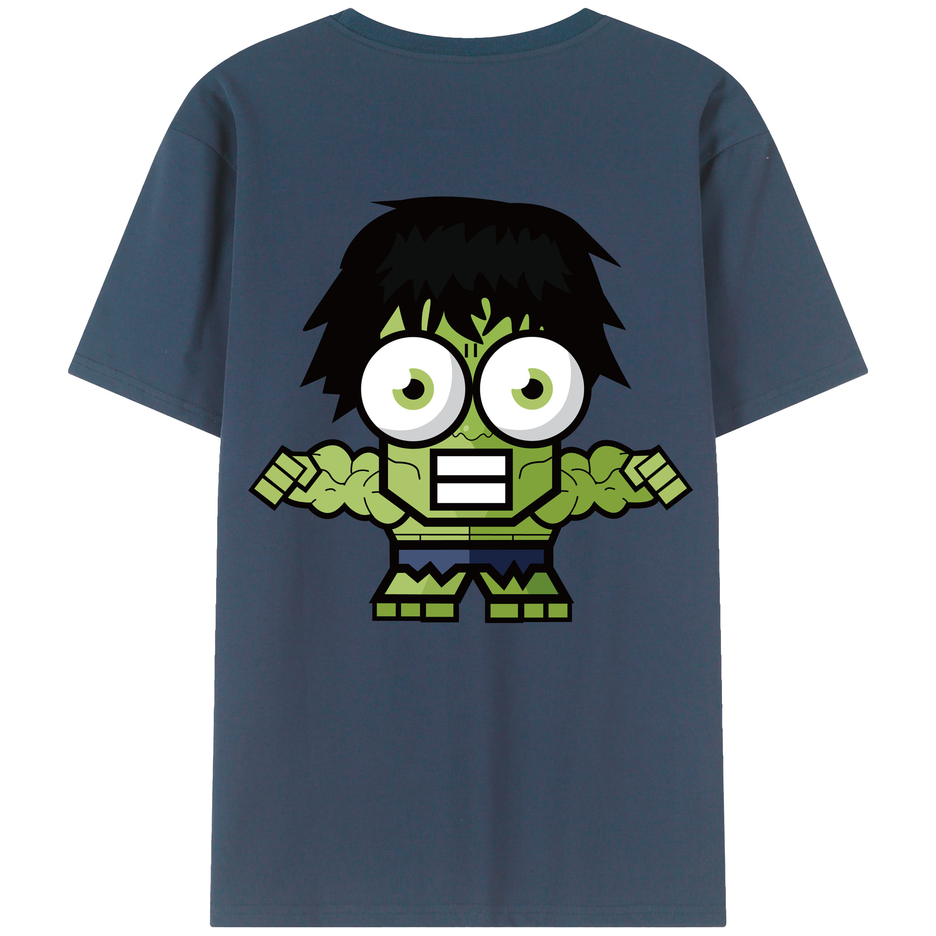 （画像用） アベンジャーズ The Avengers 綿100％半袖Tシャツ（背面プリント）