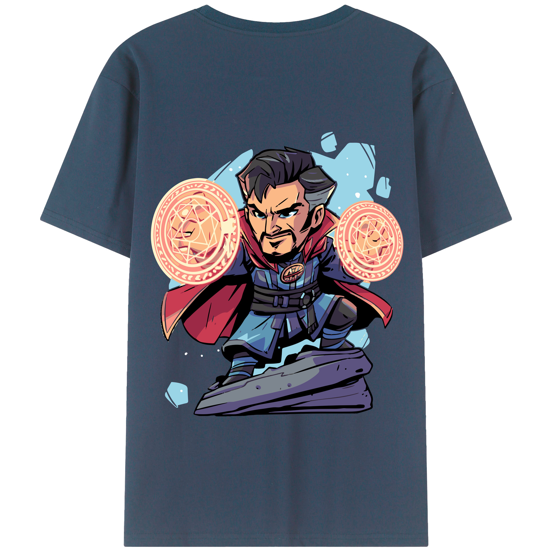（画像用） アベンジャーズ The Avengers 綿100％半袖Tシャツ（背面プリント）