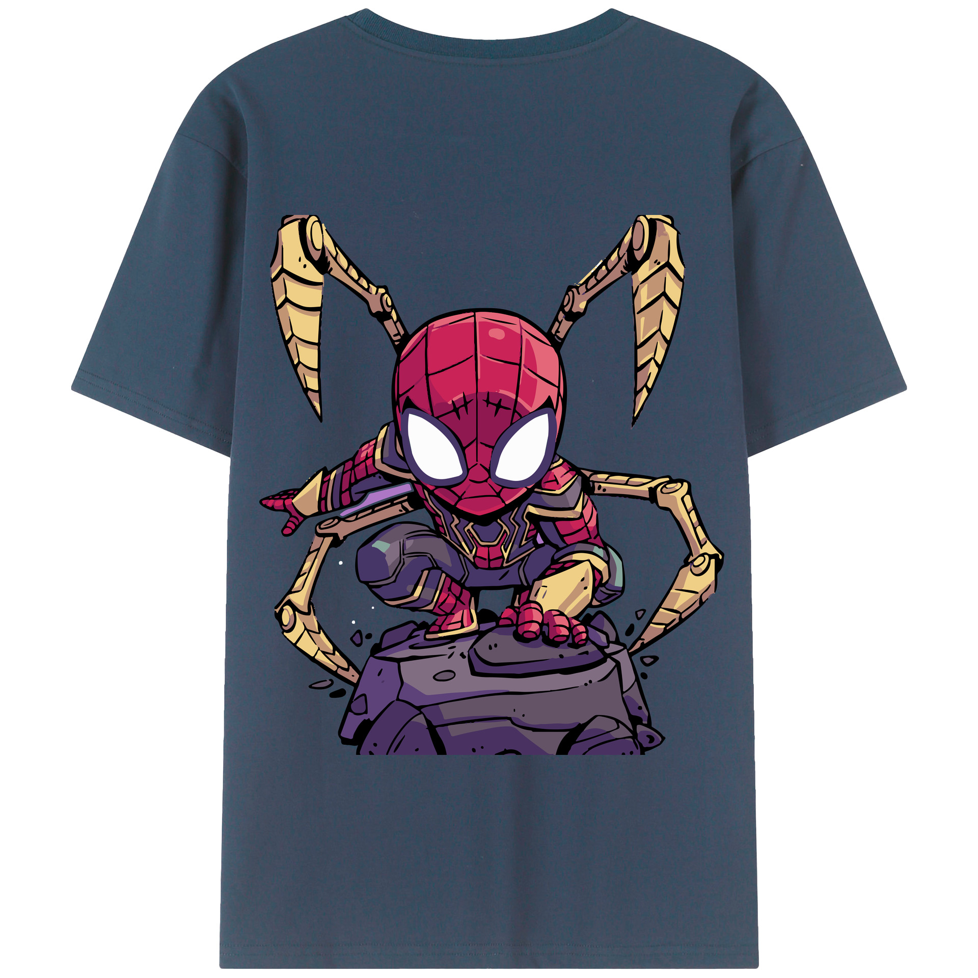 （画像用） アベンジャーズ The Avengers 綿100％半袖Tシャツ（背面プリント）