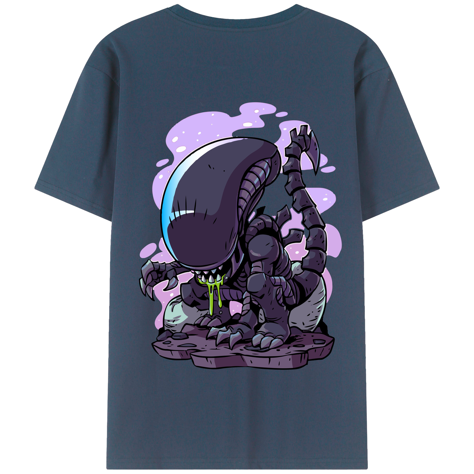 （画像用） アベンジャーズ The Avengers 綿100％半袖Tシャツ（背面プリント）