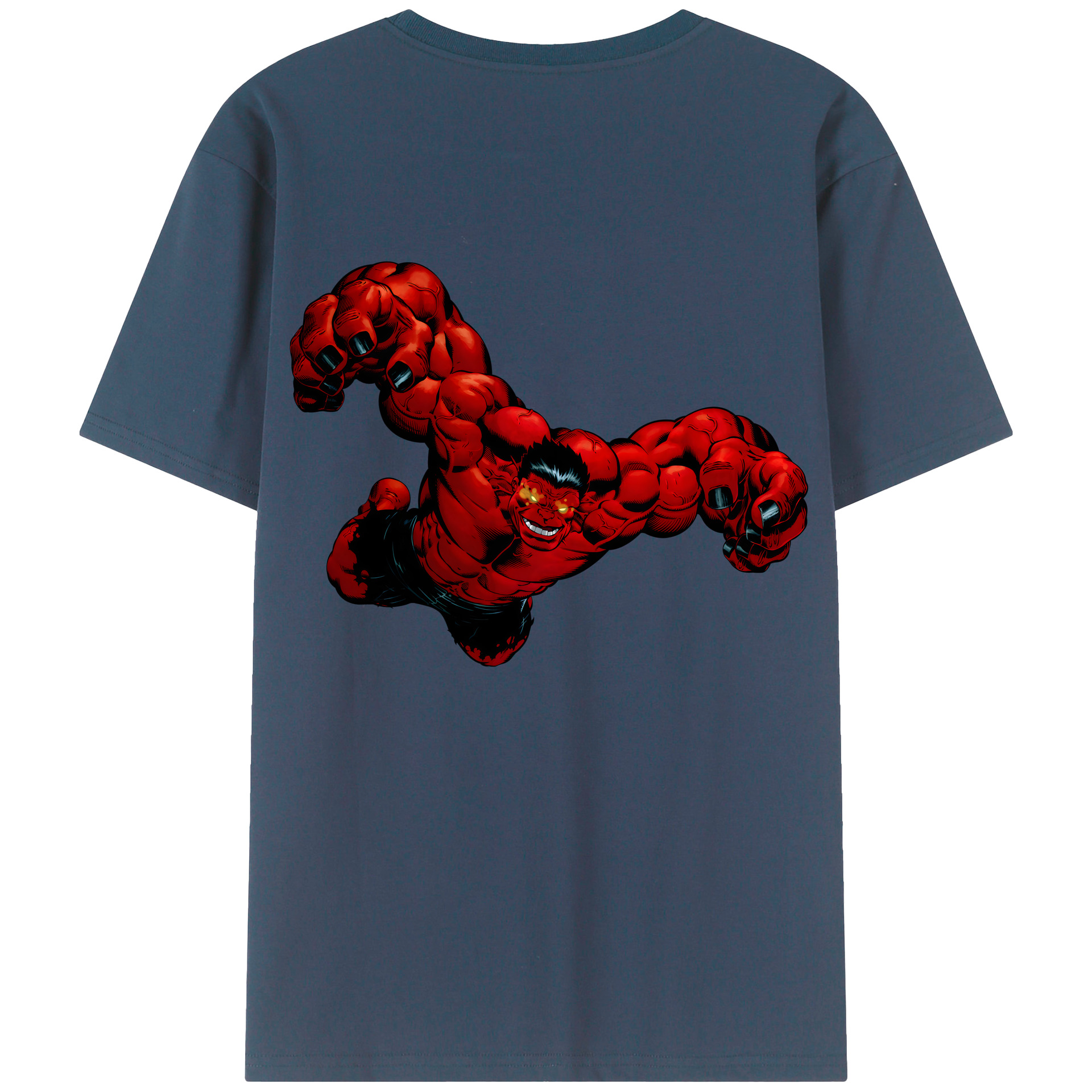 （画像用） アベンジャーズ The Avengers 綿100％半袖Tシャツ（背面プリント）