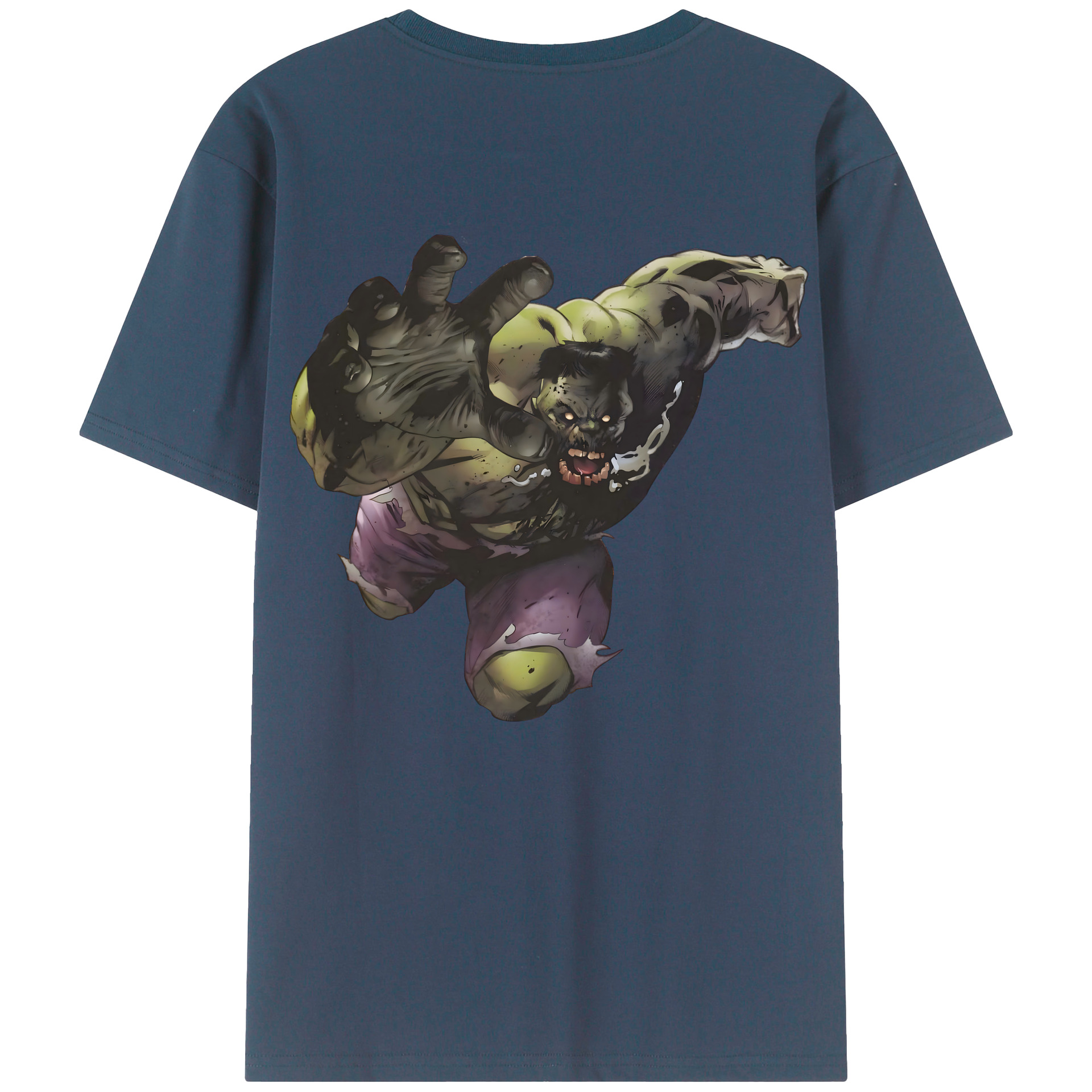 （画像用） アベンジャーズ The Avengers 綿100％半袖Tシャツ（背面プリント）