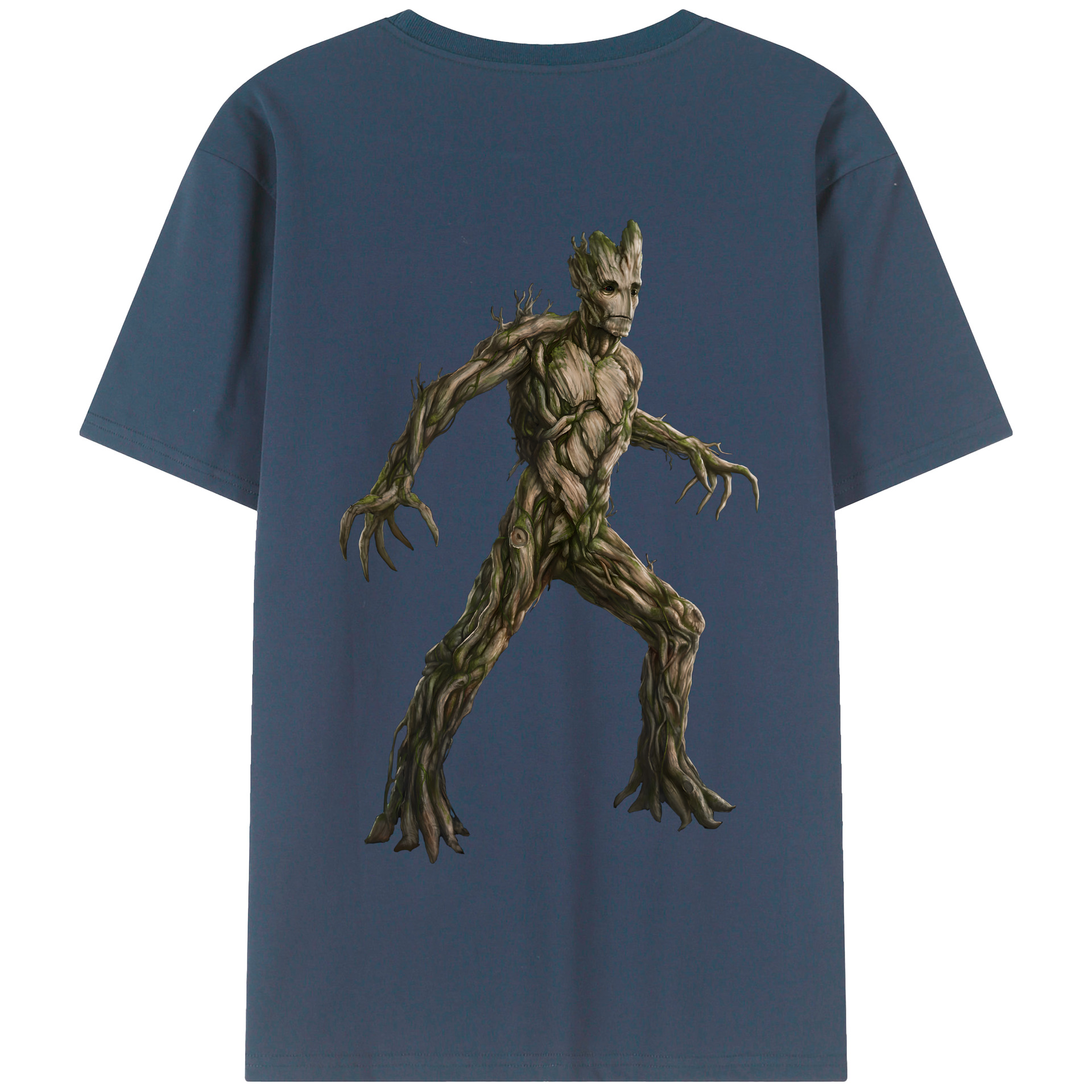 （画像用） アベンジャーズ The Avengers 綿100％半袖Tシャツ（背面プリント）