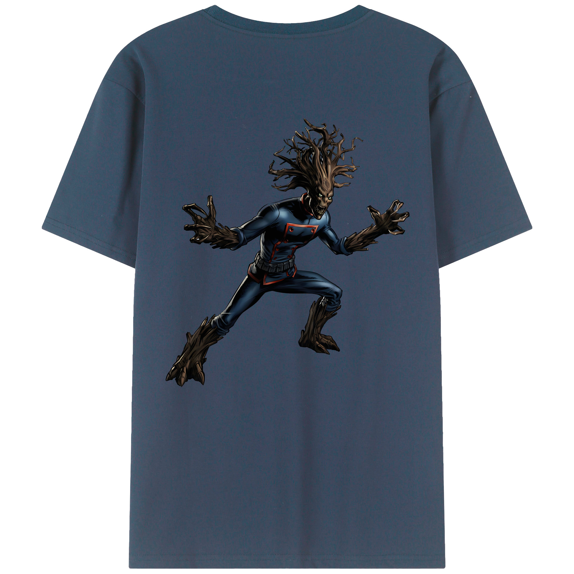 （画像用） アベンジャーズ The Avengers 綿100％半袖Tシャツ（背面プリント）