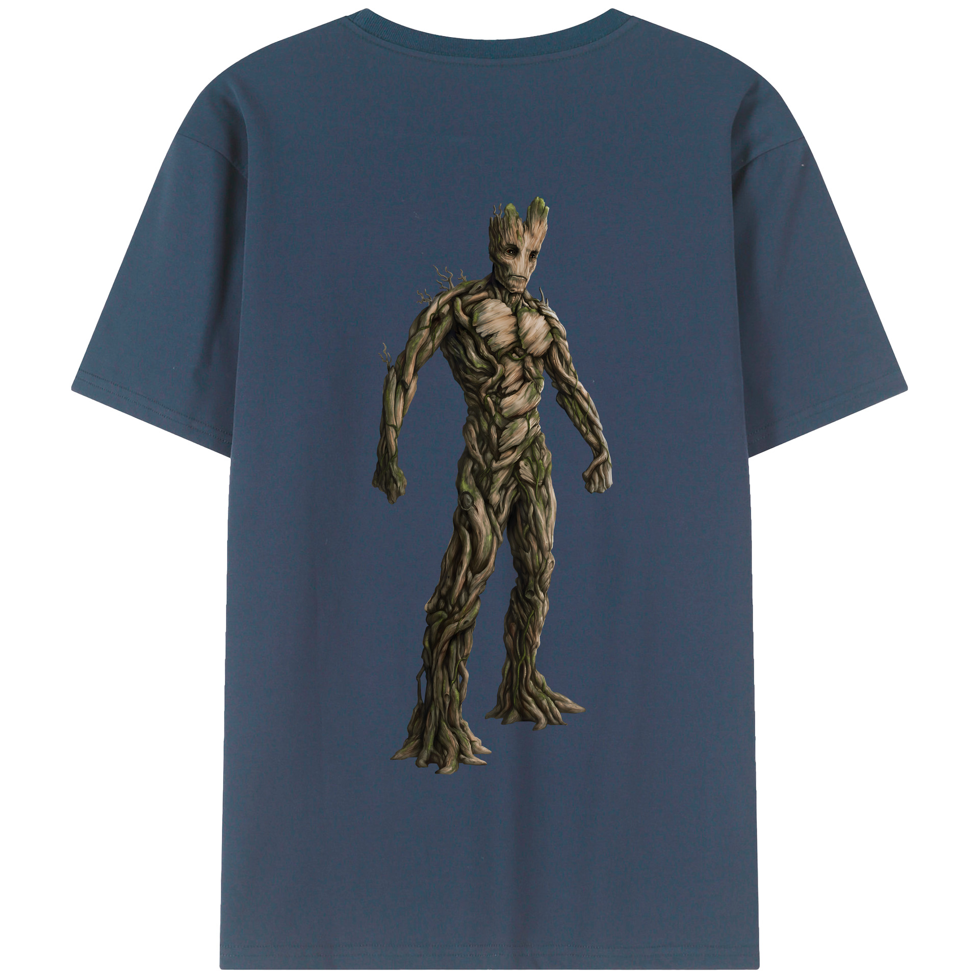 （画像用） アベンジャーズ The Avengers 綿100％半袖Tシャツ（背面プリント）