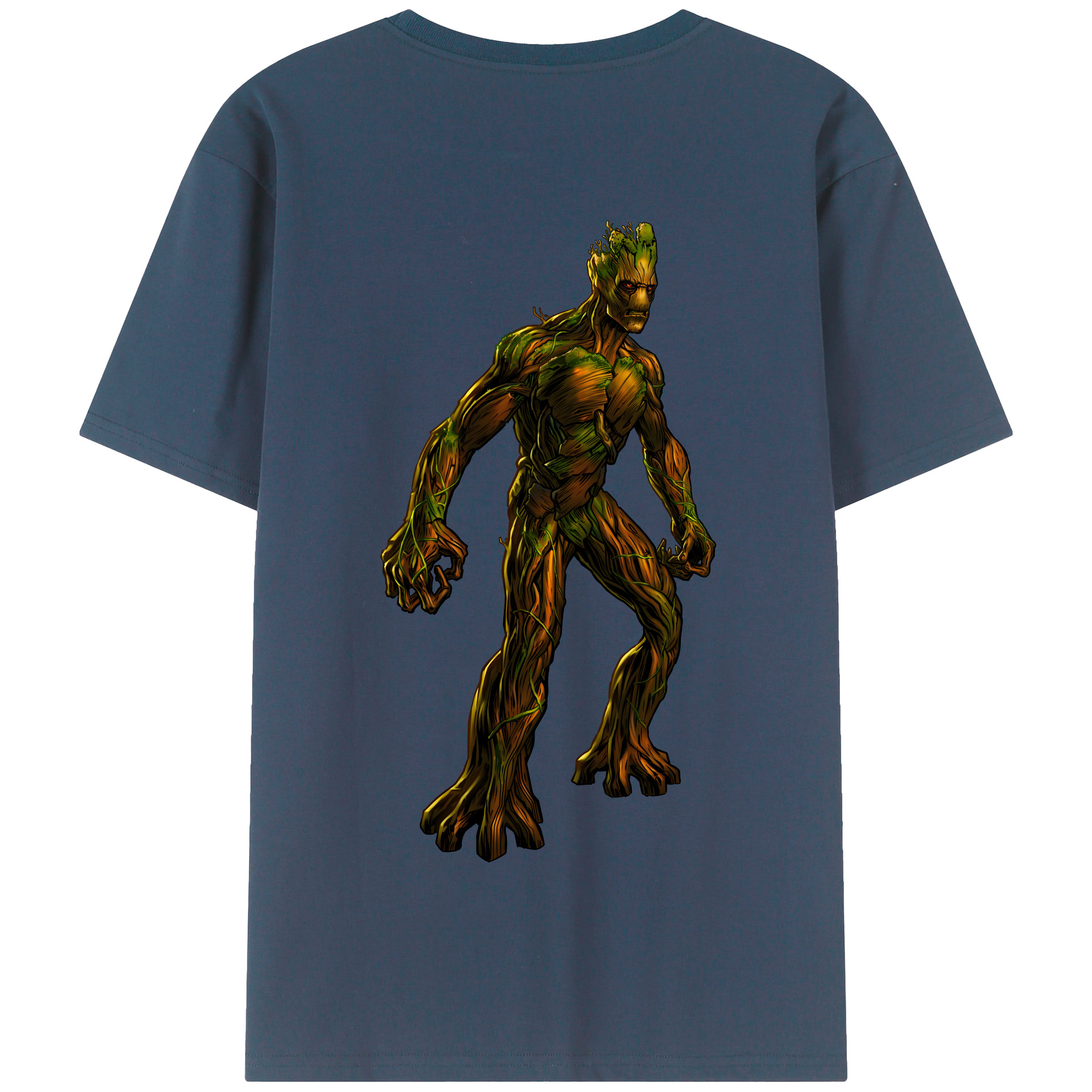 （画像用） アベンジャーズ The Avengers 綿100％半袖Tシャツ（背面プリント）