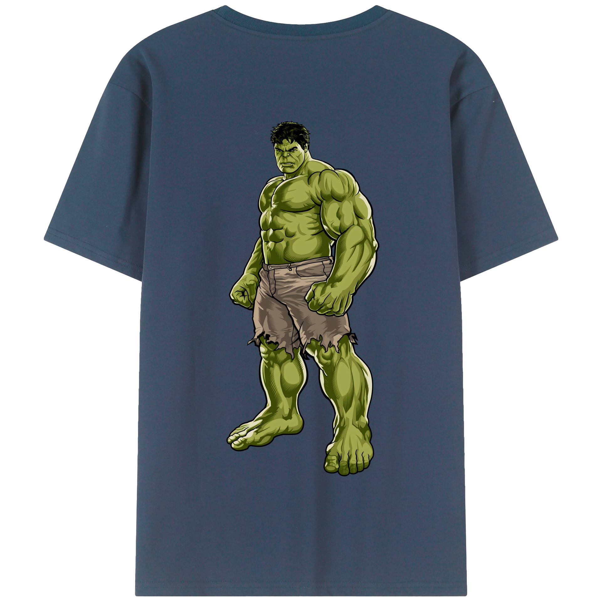 （画像用） アベンジャーズ The Avengers 綿100％半袖Tシャツ（背面プリント）