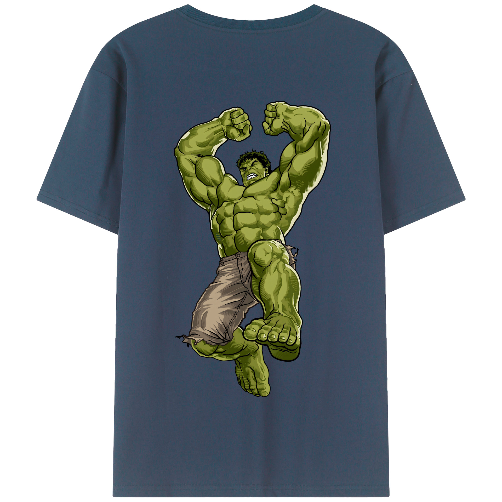 （画像用） アベンジャーズ The Avengers 綿100％半袖Tシャツ（背面プリント）