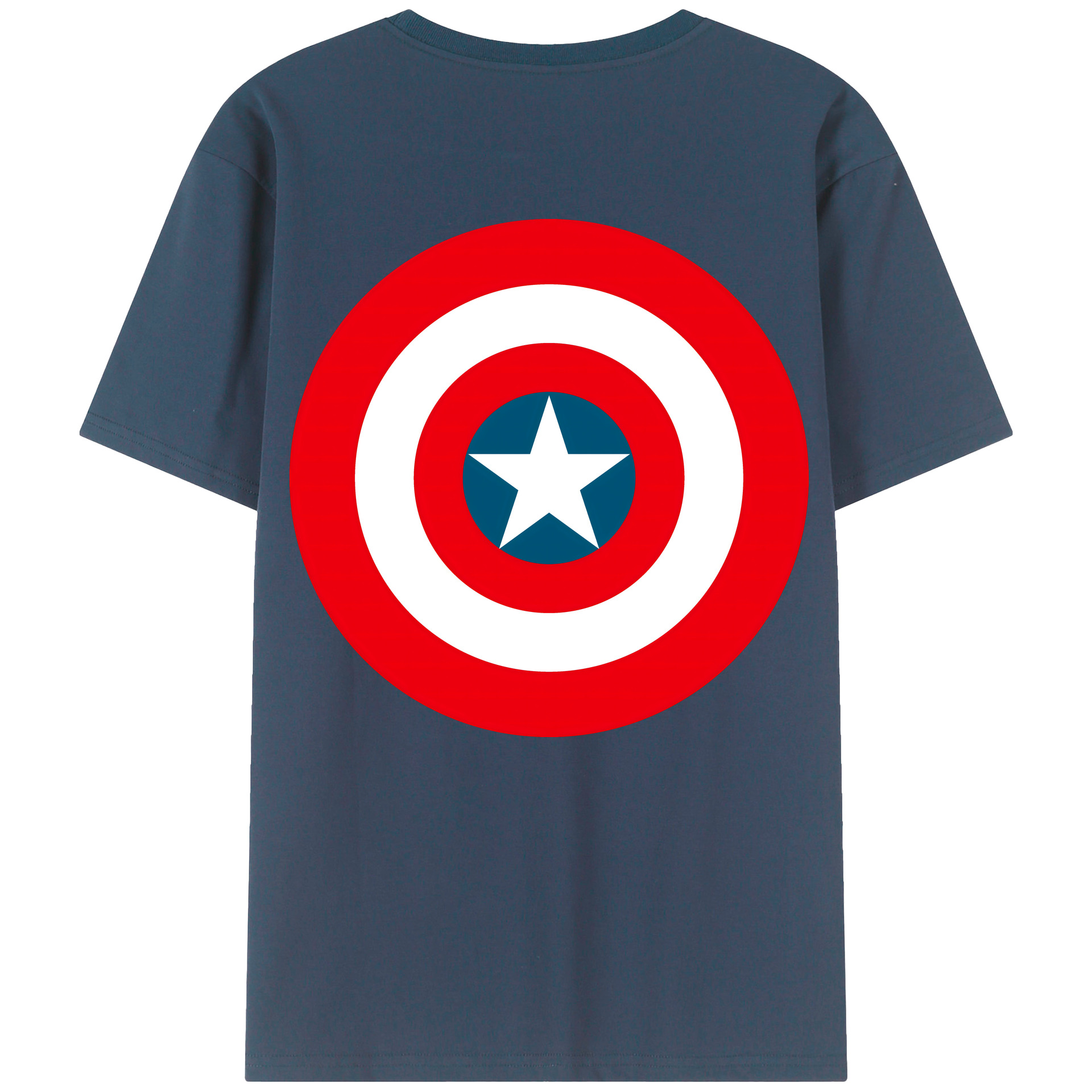 （画像用） アベンジャーズ The Avengers 綿100％半袖Tシャツ（背面プリント）
