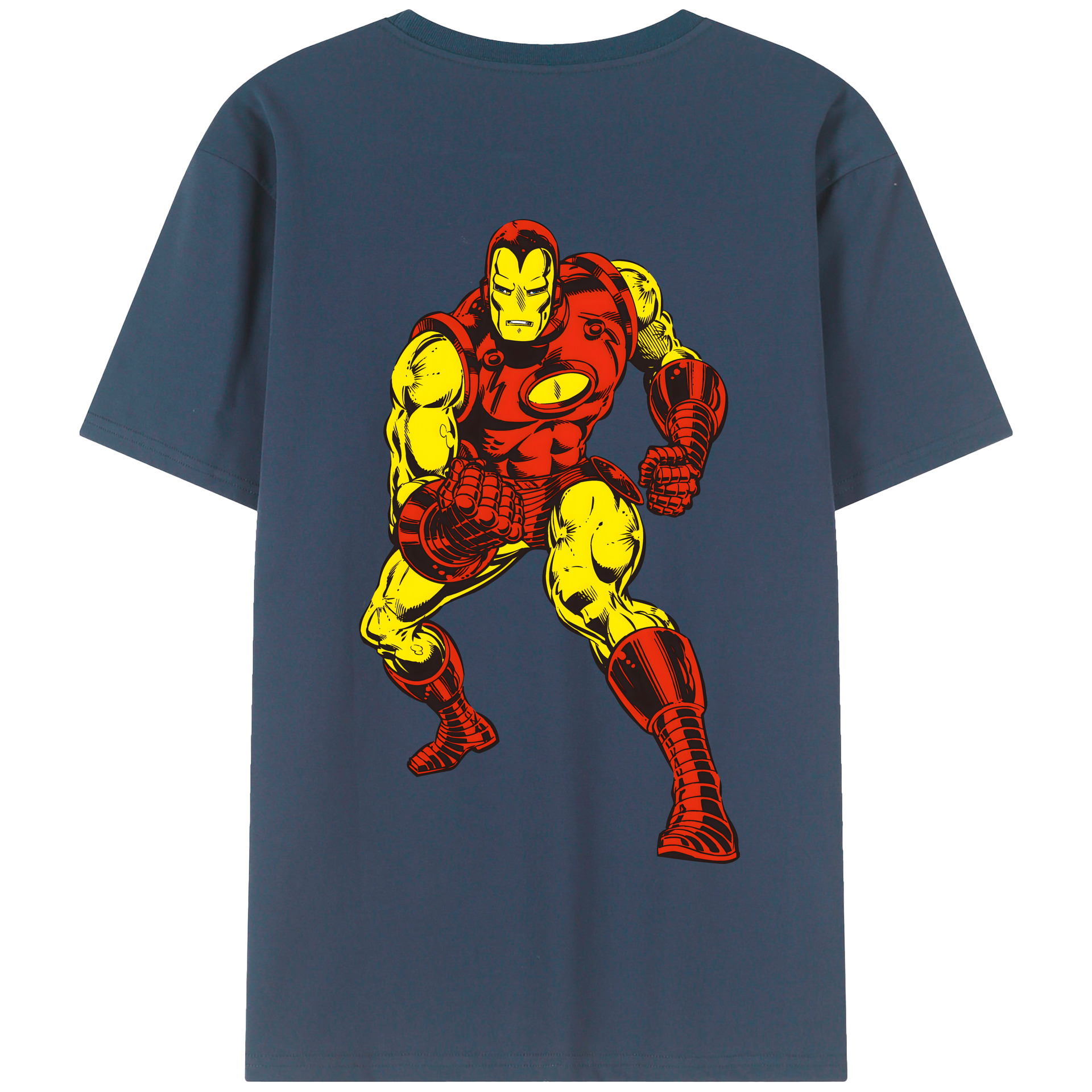 （画像用） アベンジャーズ The Avengers 綿100％半袖Tシャツ（背面プリント）