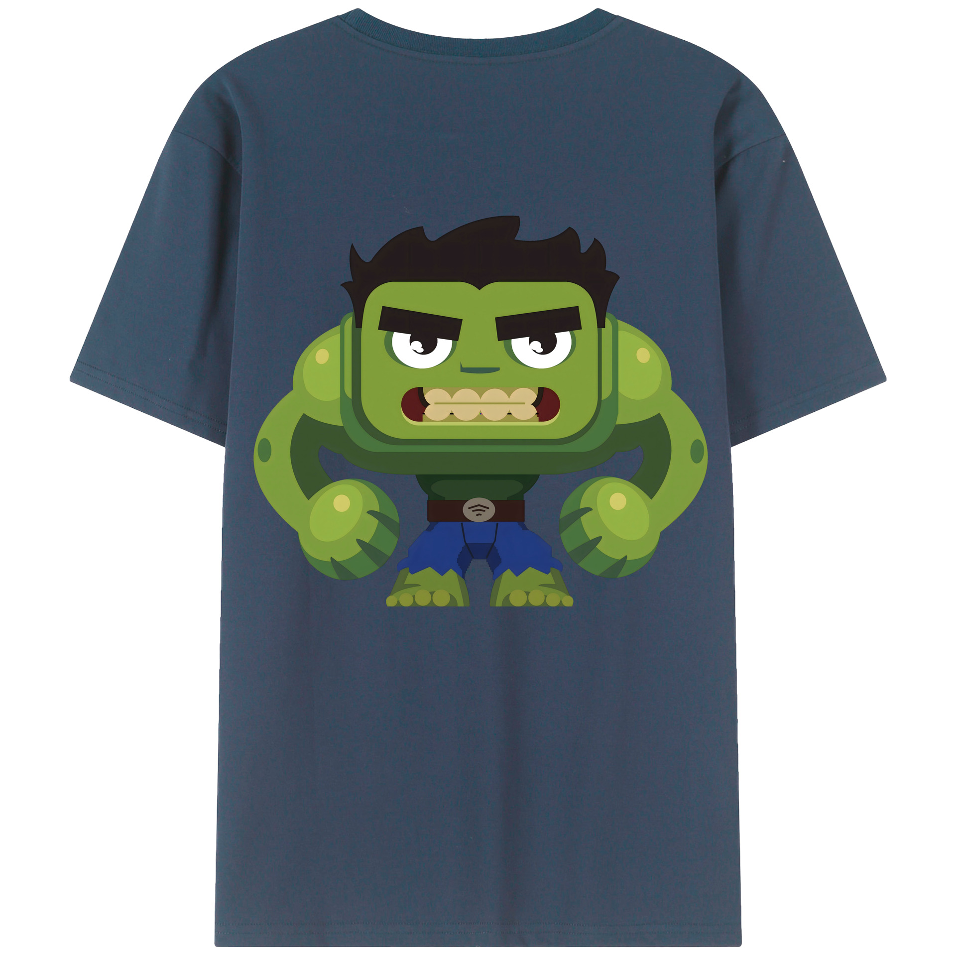 （画像用） アベンジャーズ The Avengers 綿100％半袖Tシャツ（背面プリント）
