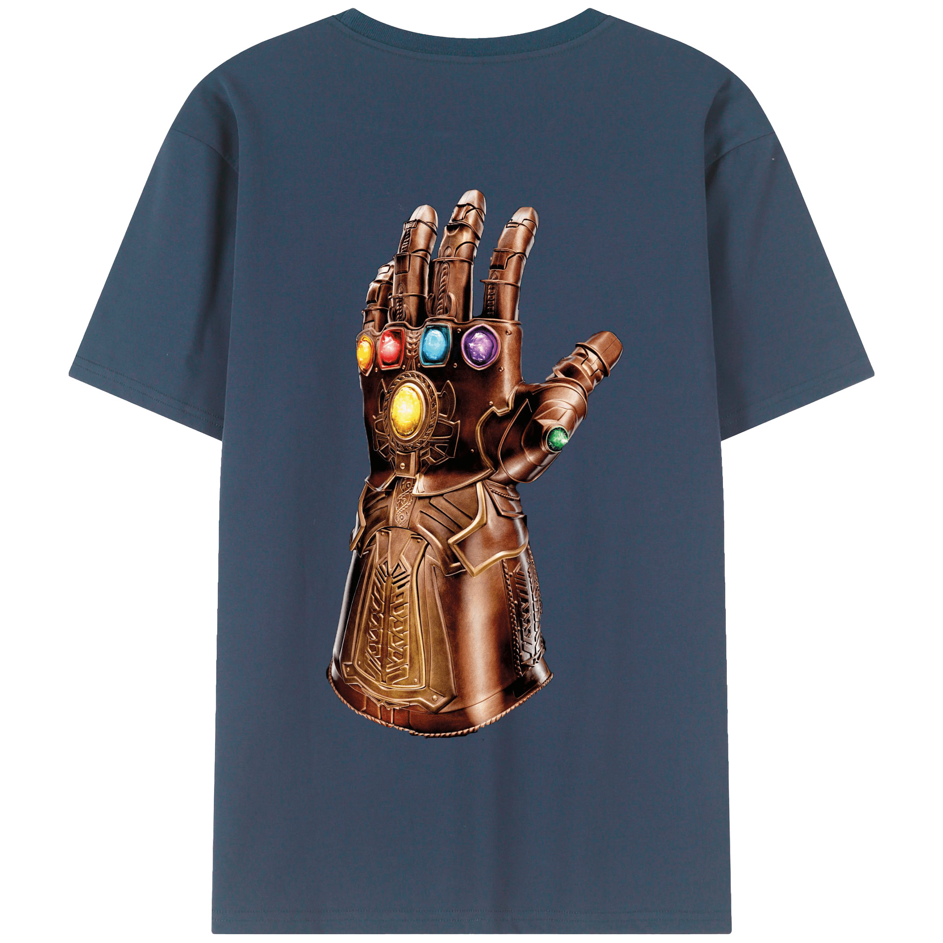 （画像用） アベンジャーズ The Avengers 綿100％半袖Tシャツ（背面プリント）
