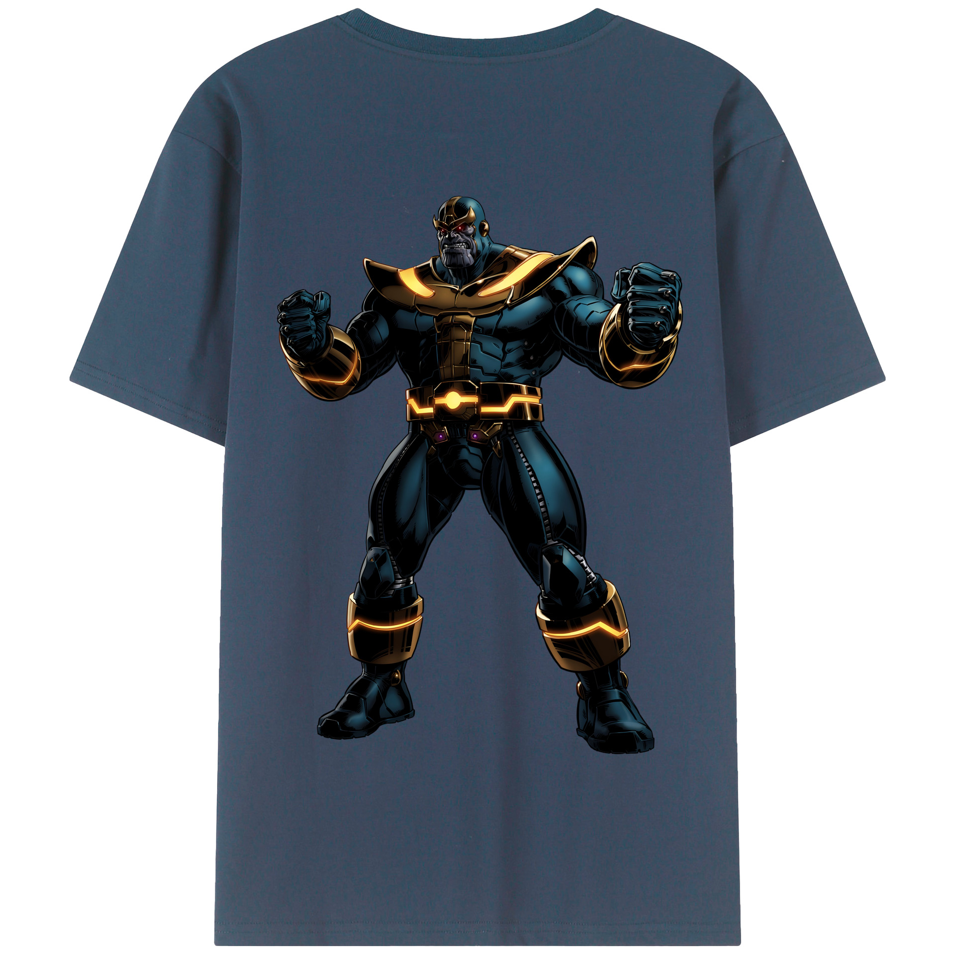 （画像用） アベンジャーズ The Avengers 綿100％半袖Tシャツ（背面プリント）