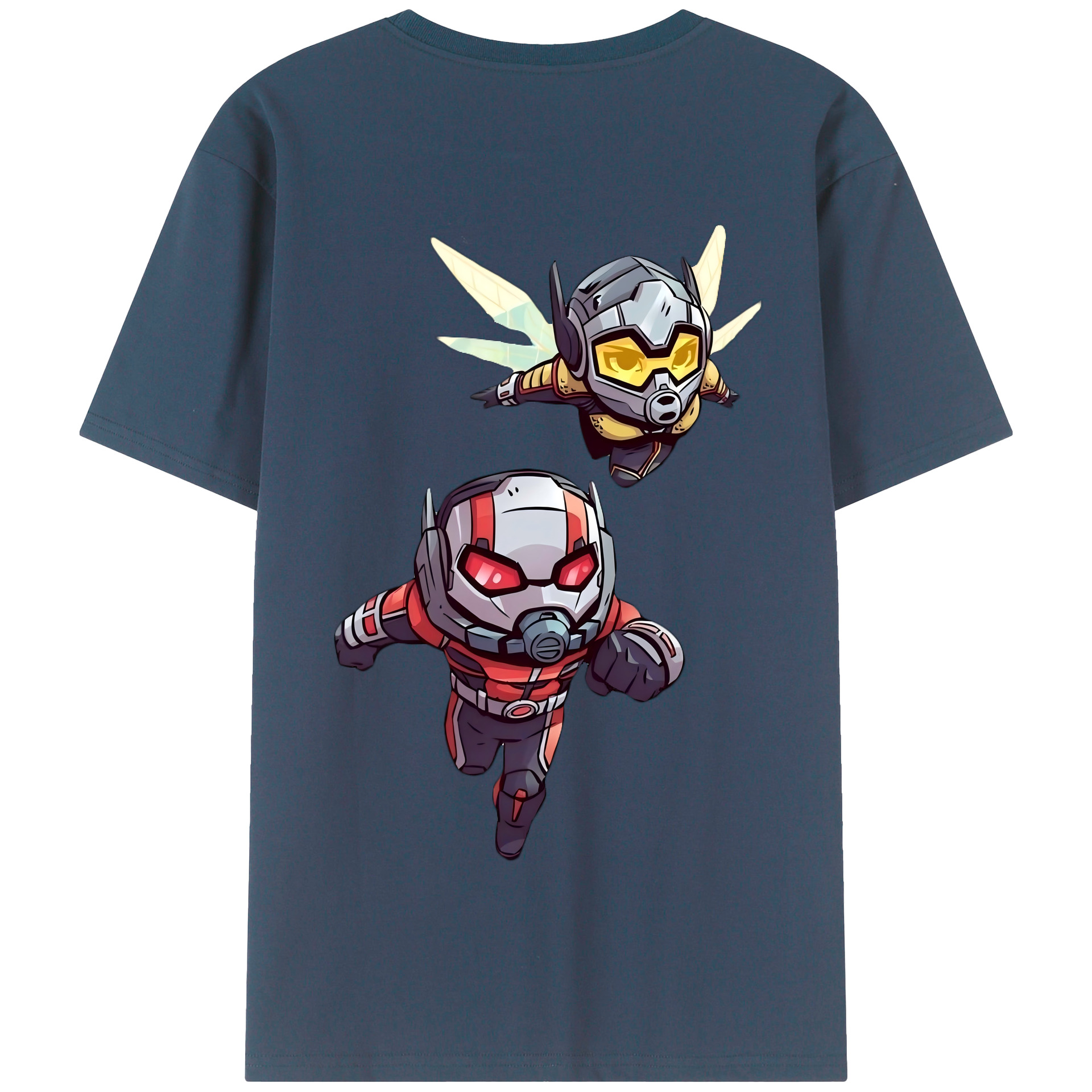 （画像用） アベンジャーズ The Avengers 綿100％半袖Tシャツ（背面プリント）