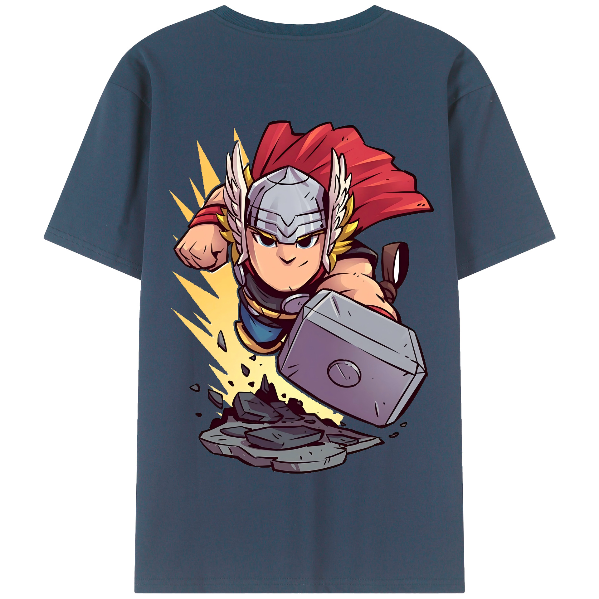 （画像用） アベンジャーズ The Avengers 綿100％半袖Tシャツ（背面プリント）