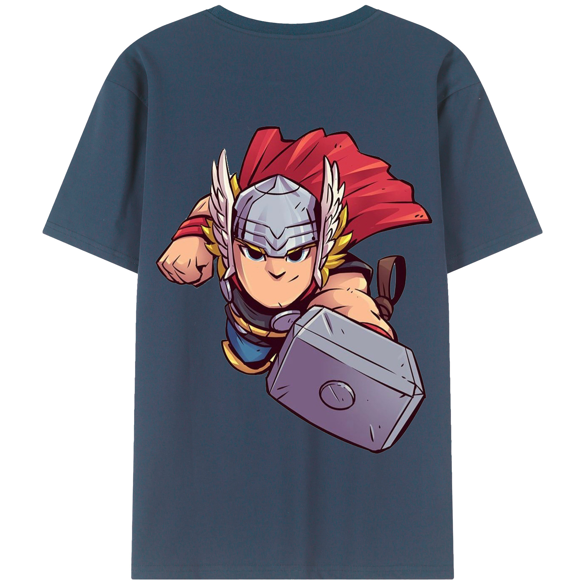 （画像用） アベンジャーズ The Avengers 綿100％半袖Tシャツ（背面プリント）