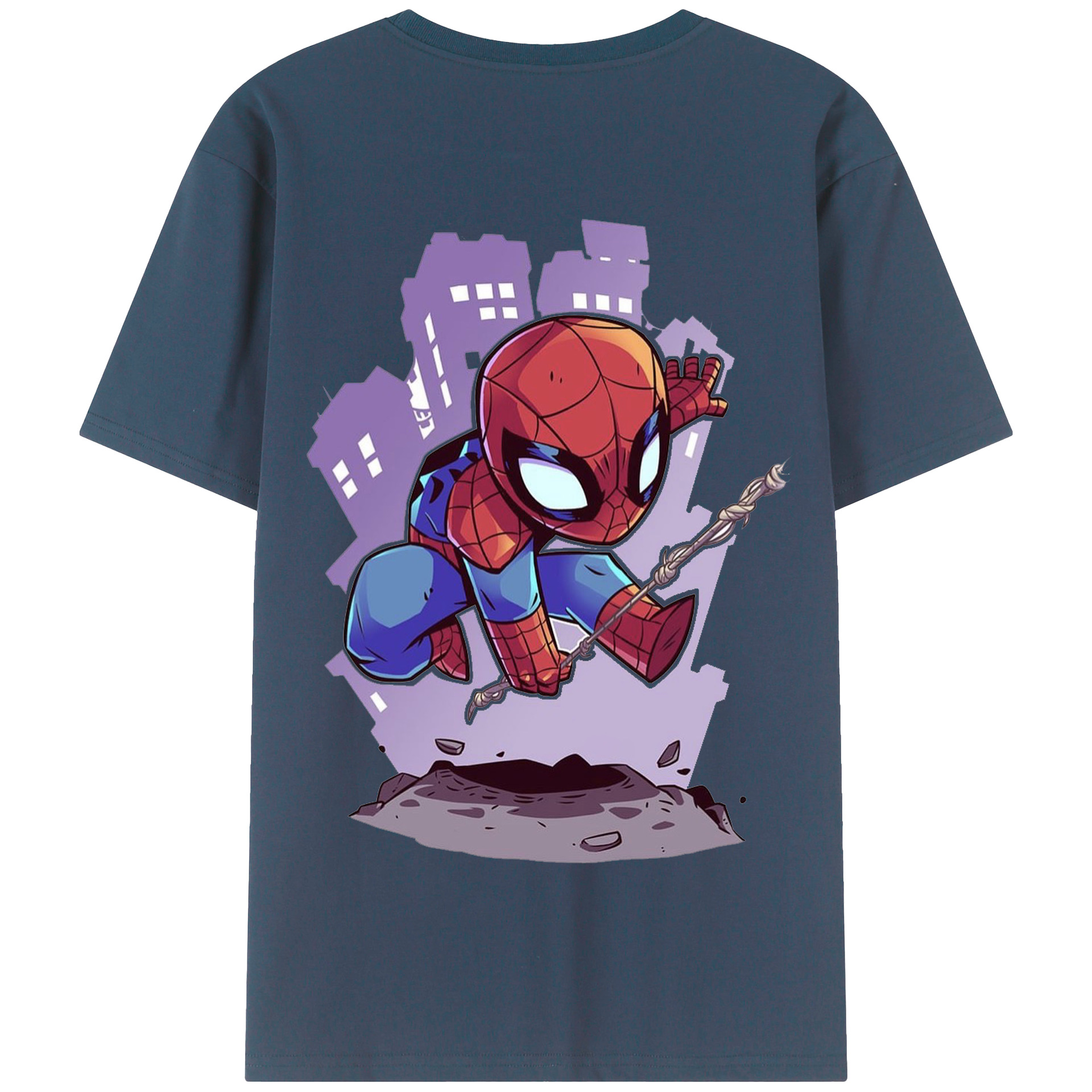 （画像用） アベンジャーズ The Avengers 綿100％半袖Tシャツ（背面プリント）
