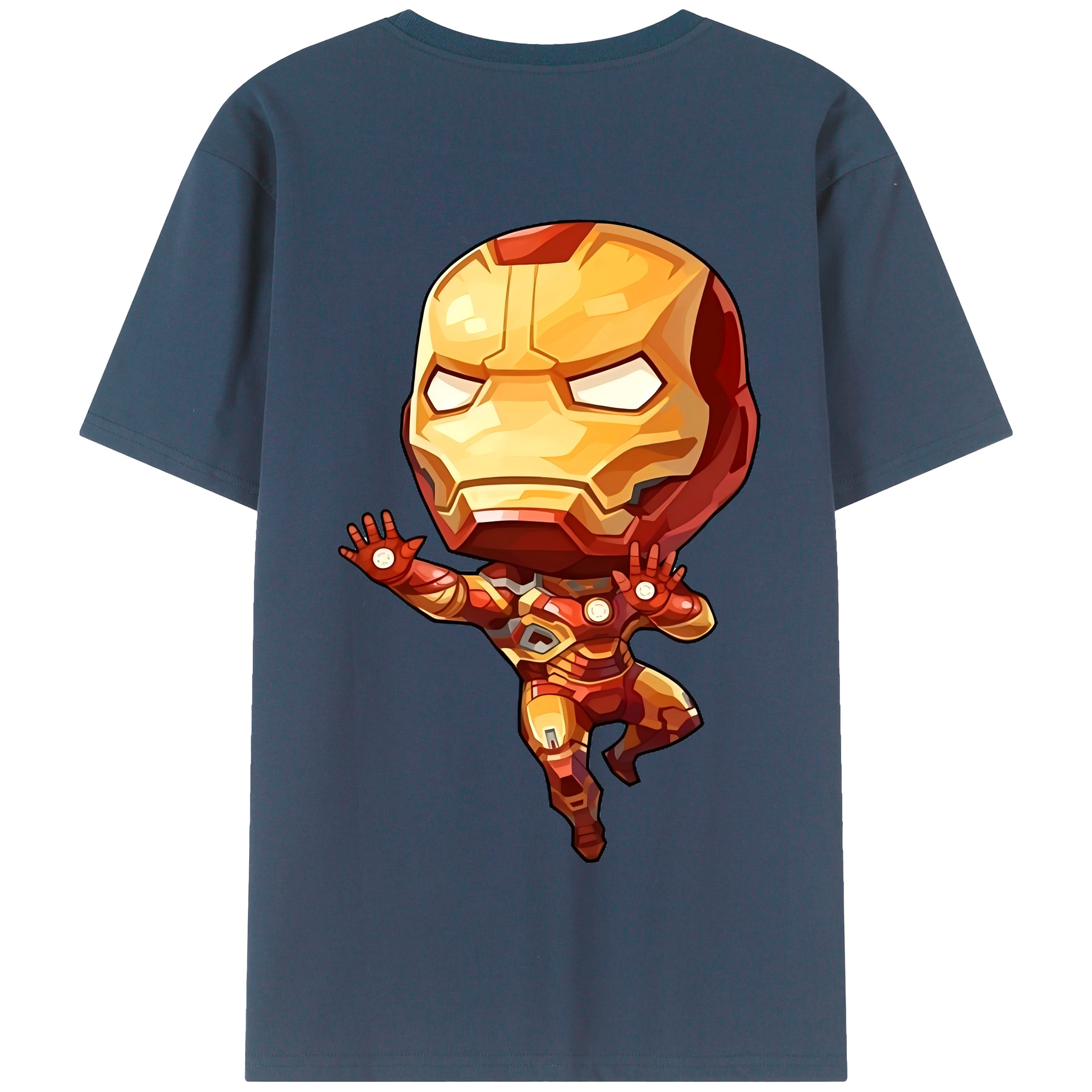 （画像用） アベンジャーズ The Avengers 綿100％半袖Tシャツ（背面プリント）