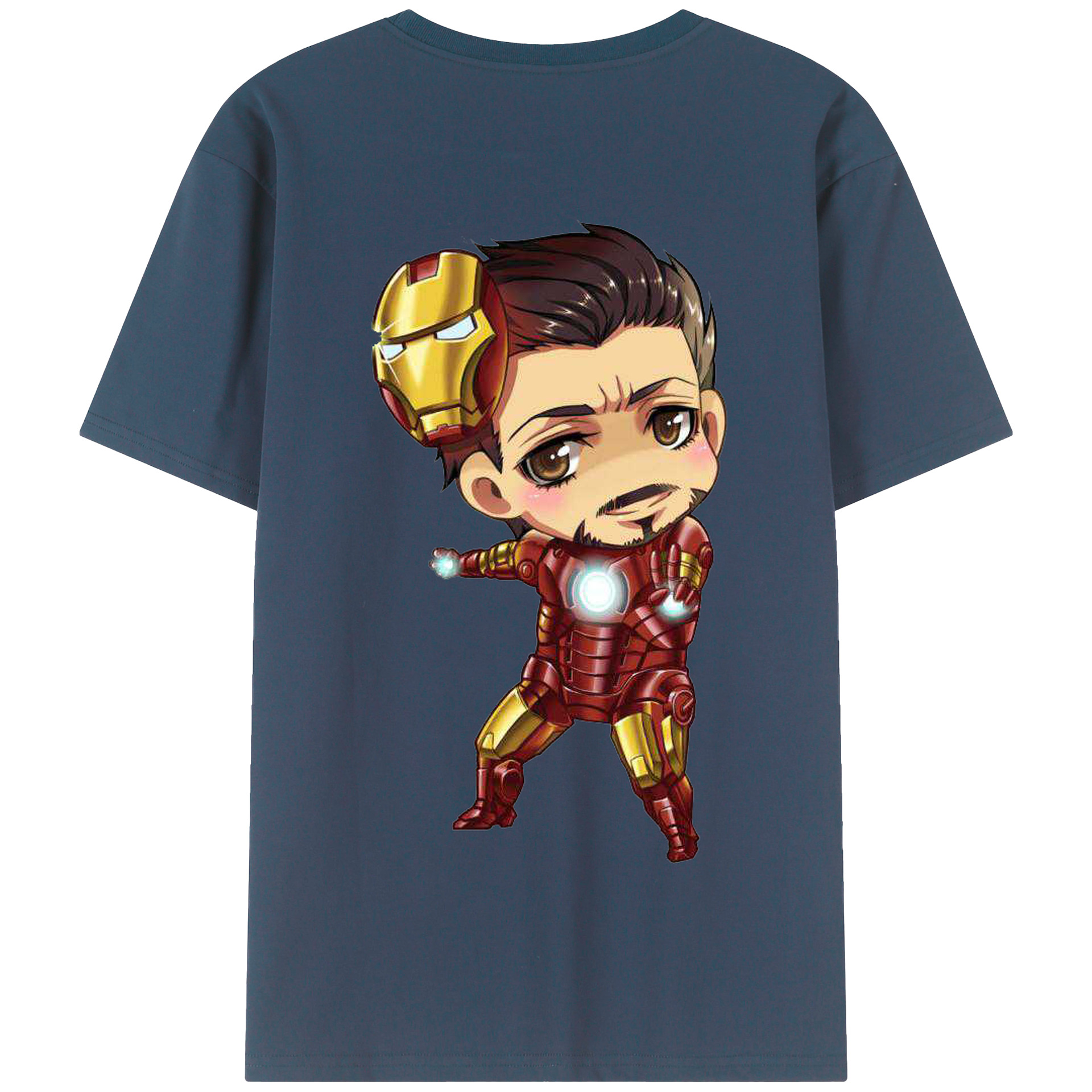 （画像用） アベンジャーズ The Avengers 綿100％半袖Tシャツ（背面プリント）