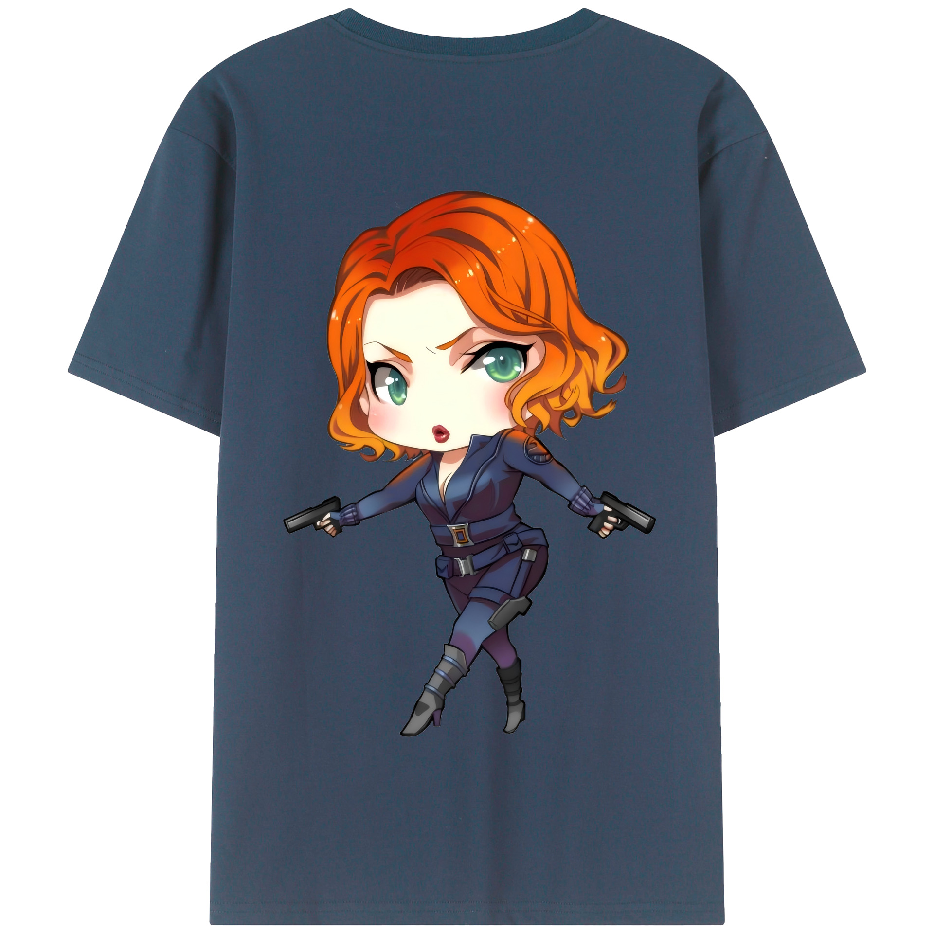 （画像用） アベンジャーズ The Avengers 綿100％半袖Tシャツ（背面プリント）