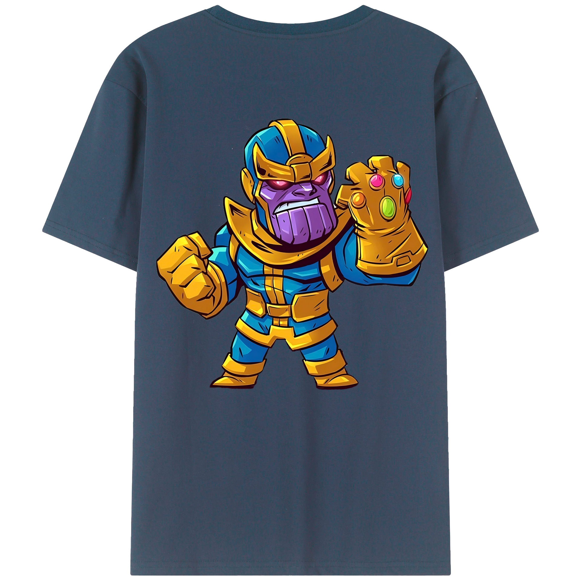 （画像用） アベンジャーズ The Avengers 綿100％半袖Tシャツ（背面プリント）