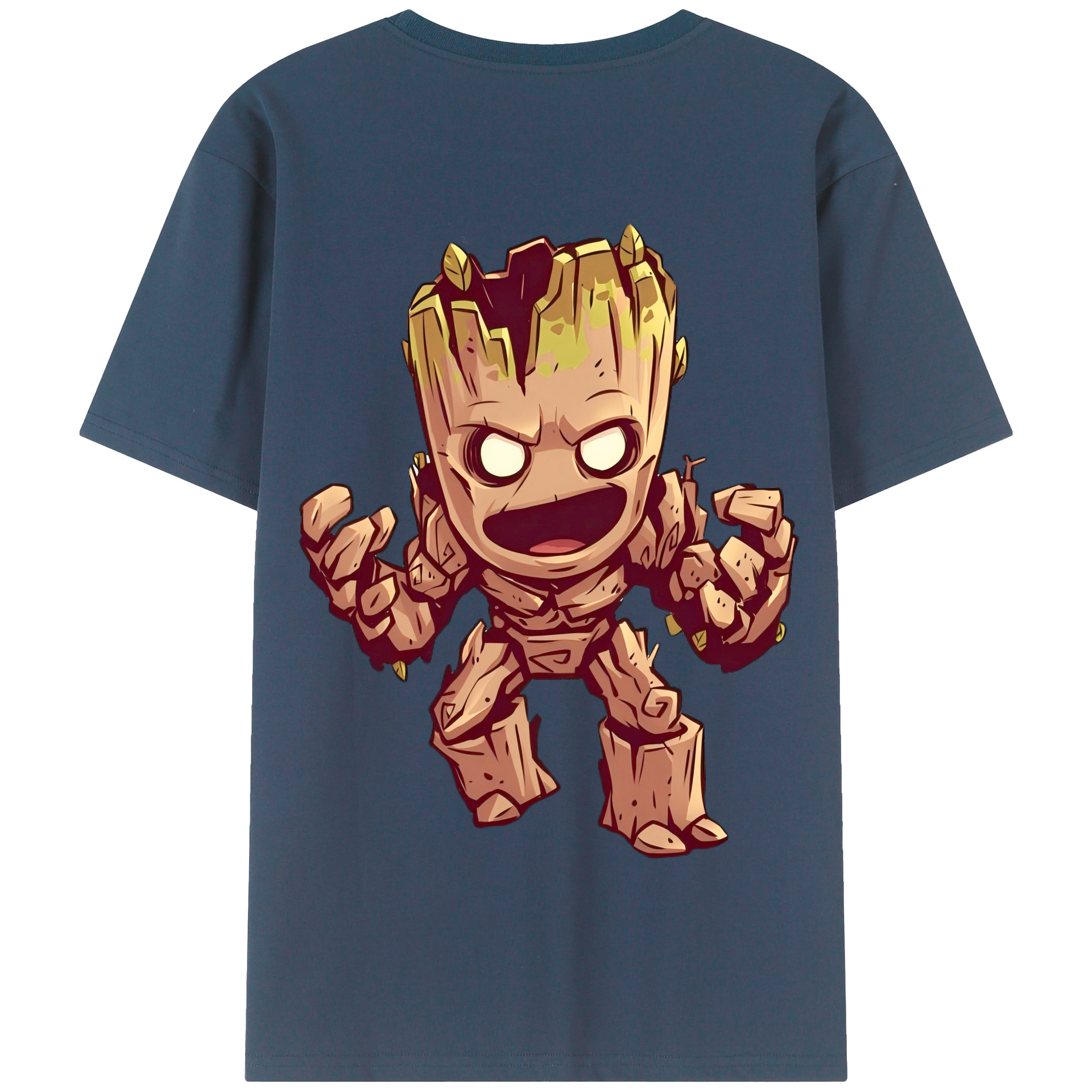 （画像用） アベンジャーズ The Avengers 綿100％半袖Tシャツ（背面プリント）