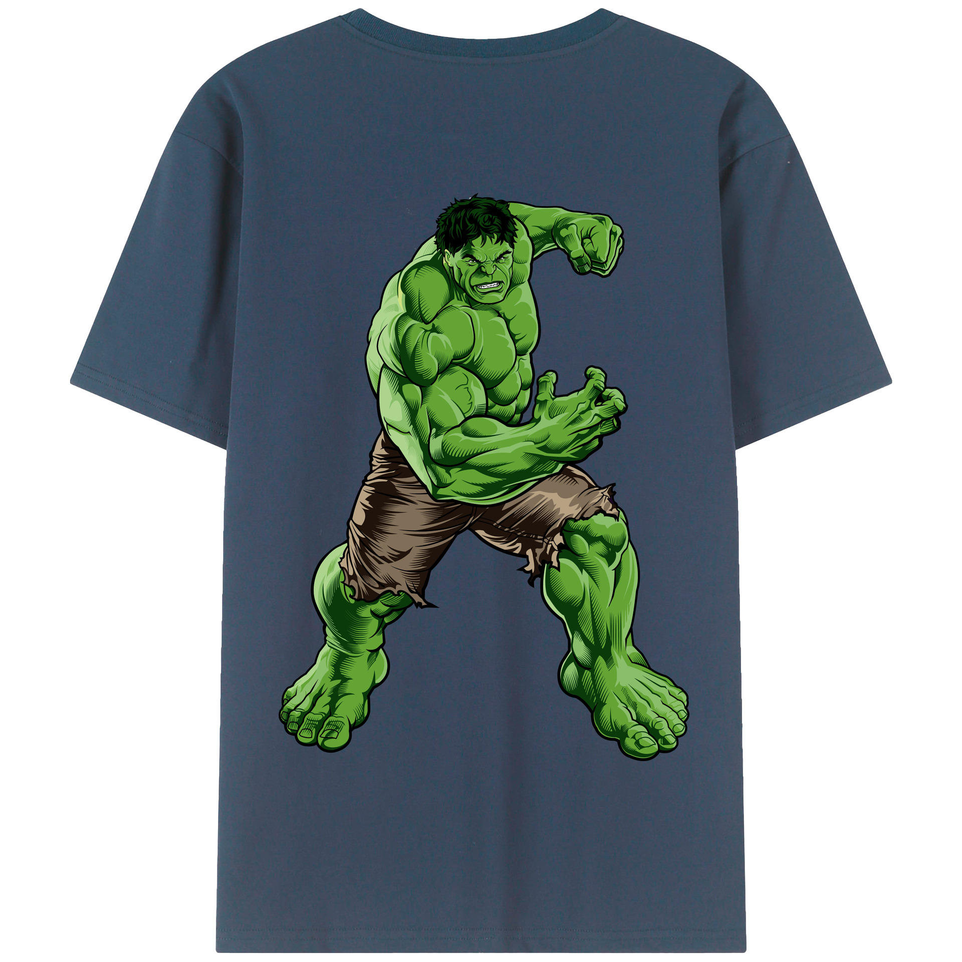 （画像用） アベンジャーズ The Avengers 綿100％半袖Tシャツ（背面プリント）