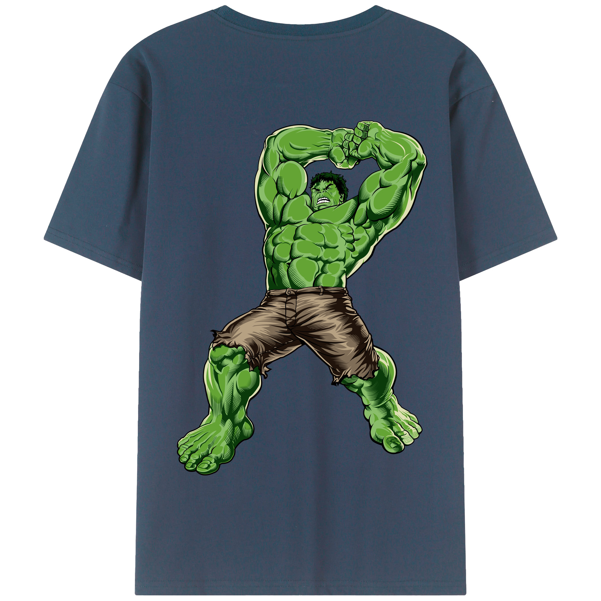 （画像用） アベンジャーズ The Avengers 綿100％半袖Tシャツ（背面プリント）