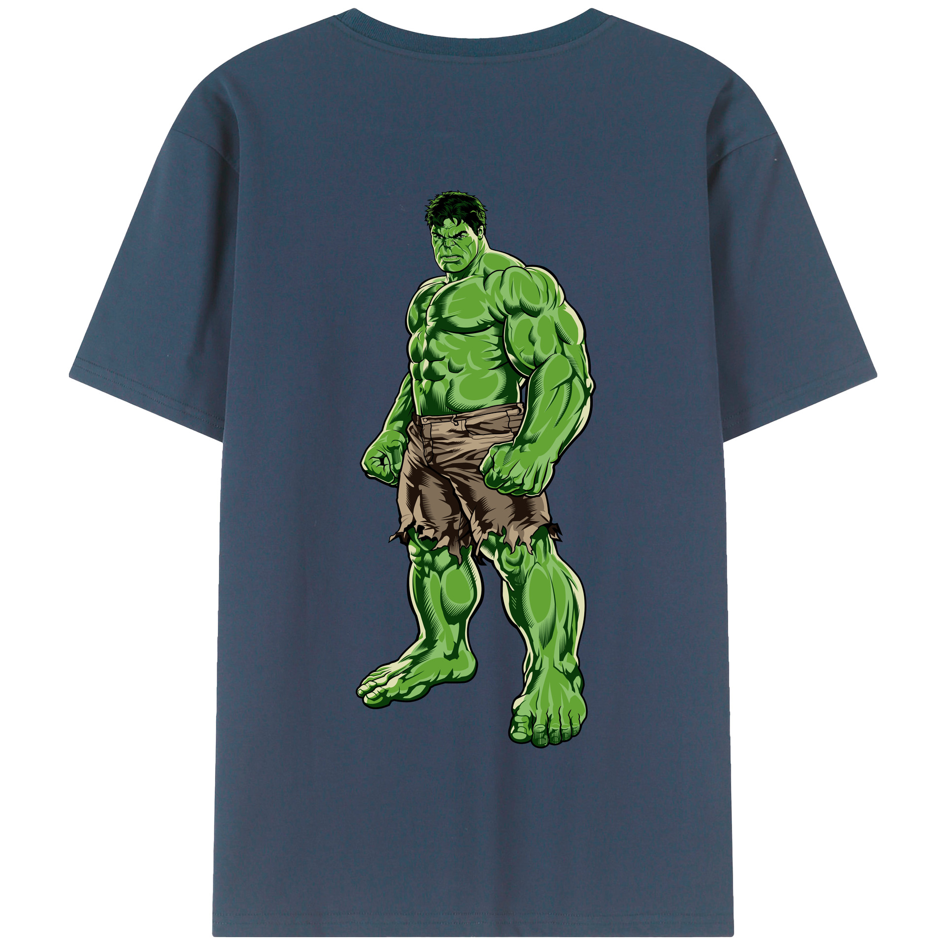 （画像用） アベンジャーズ The Avengers 綿100％半袖Tシャツ（背面プリント）