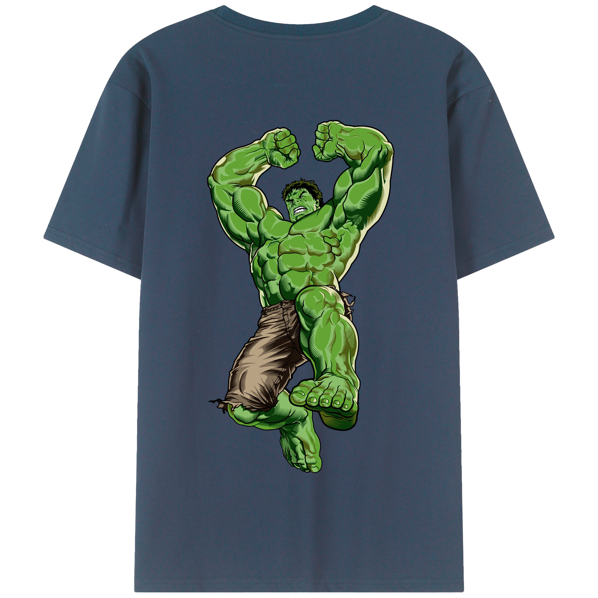 （画像用） アベンジャーズ The Avengers 綿100％半袖Tシャツ（背面プリント）