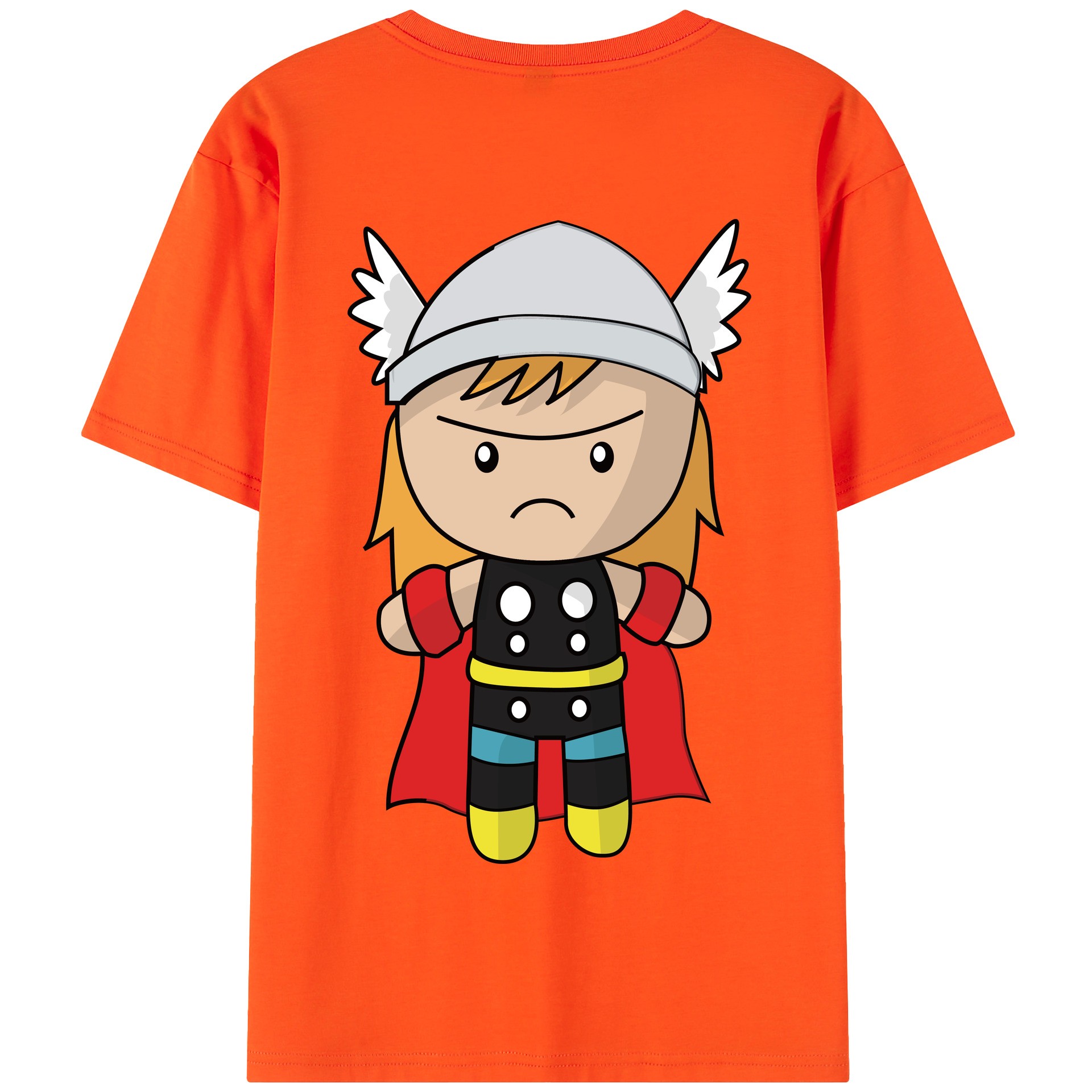 （画像用） アベンジャーズ The Avengers 綿100％半袖Tシャツ（背面プリント）