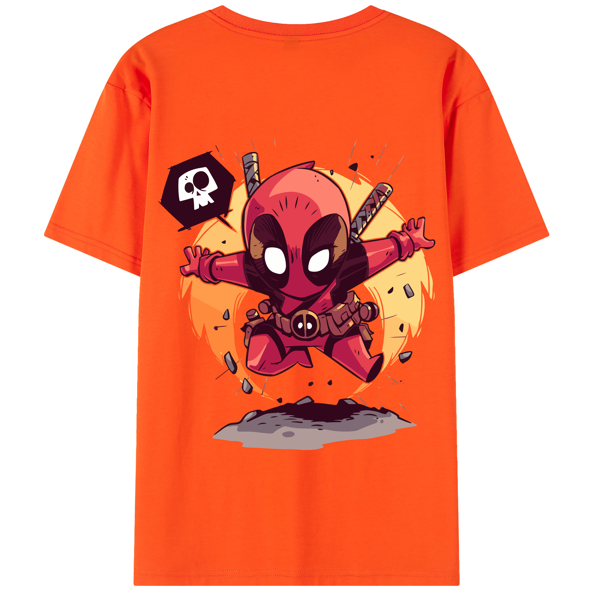 （画像用） アベンジャーズ The Avengers 綿100％半袖Tシャツ（背面プリント）