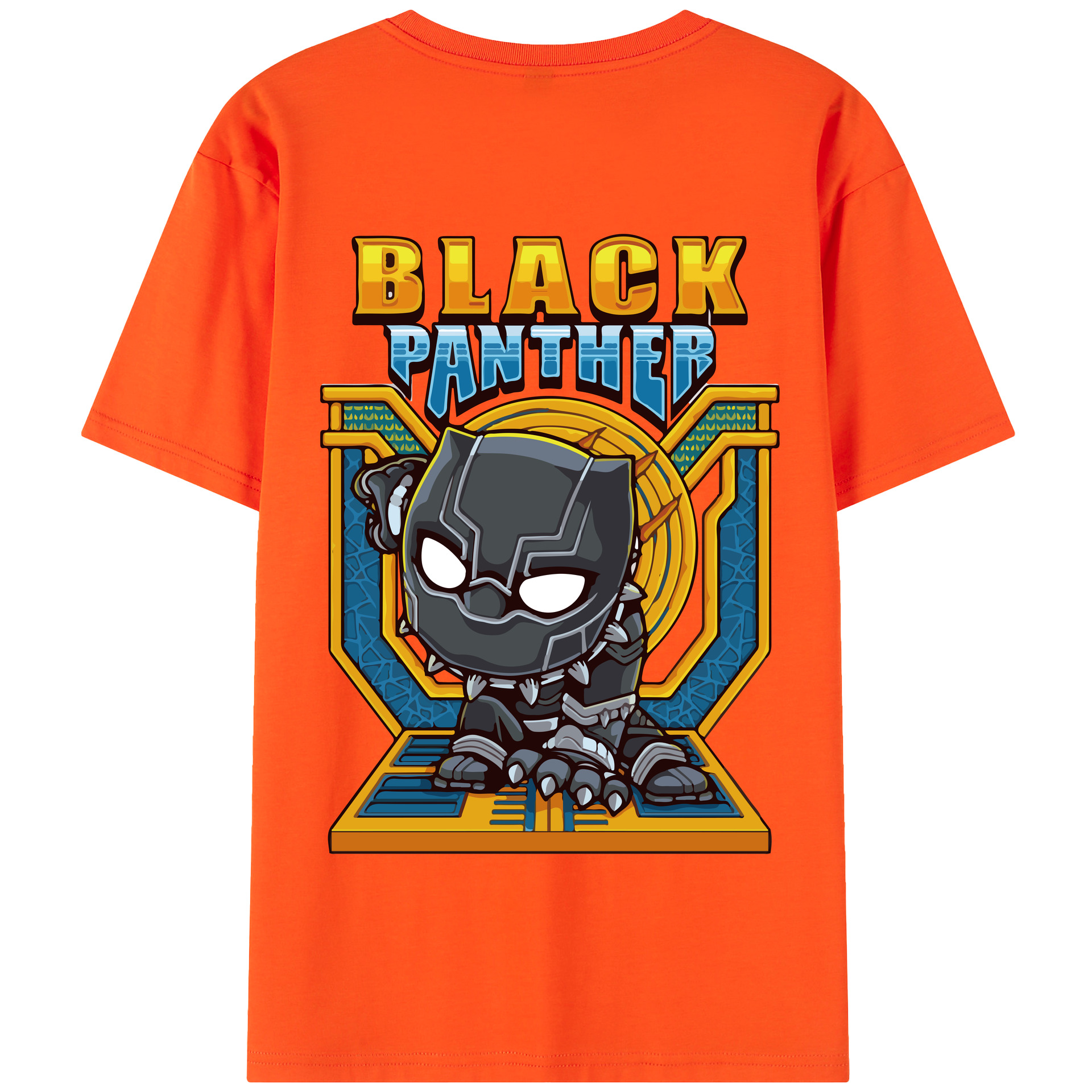 （画像用） アベンジャーズ The Avengers 綿100％半袖Tシャツ（背面プリント）