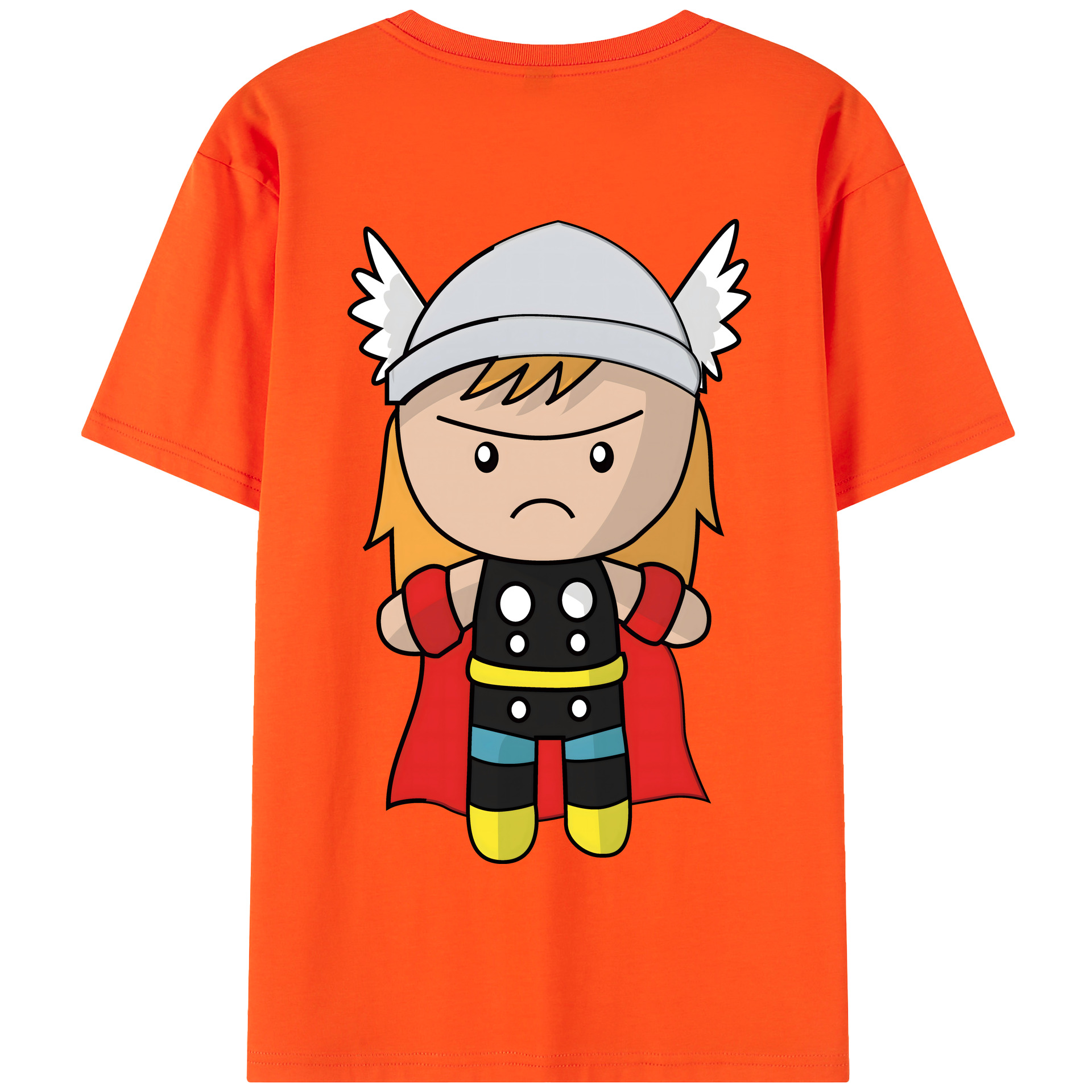 （画像用） アベンジャーズ The Avengers 綿100％半袖Tシャツ（背面プリント）