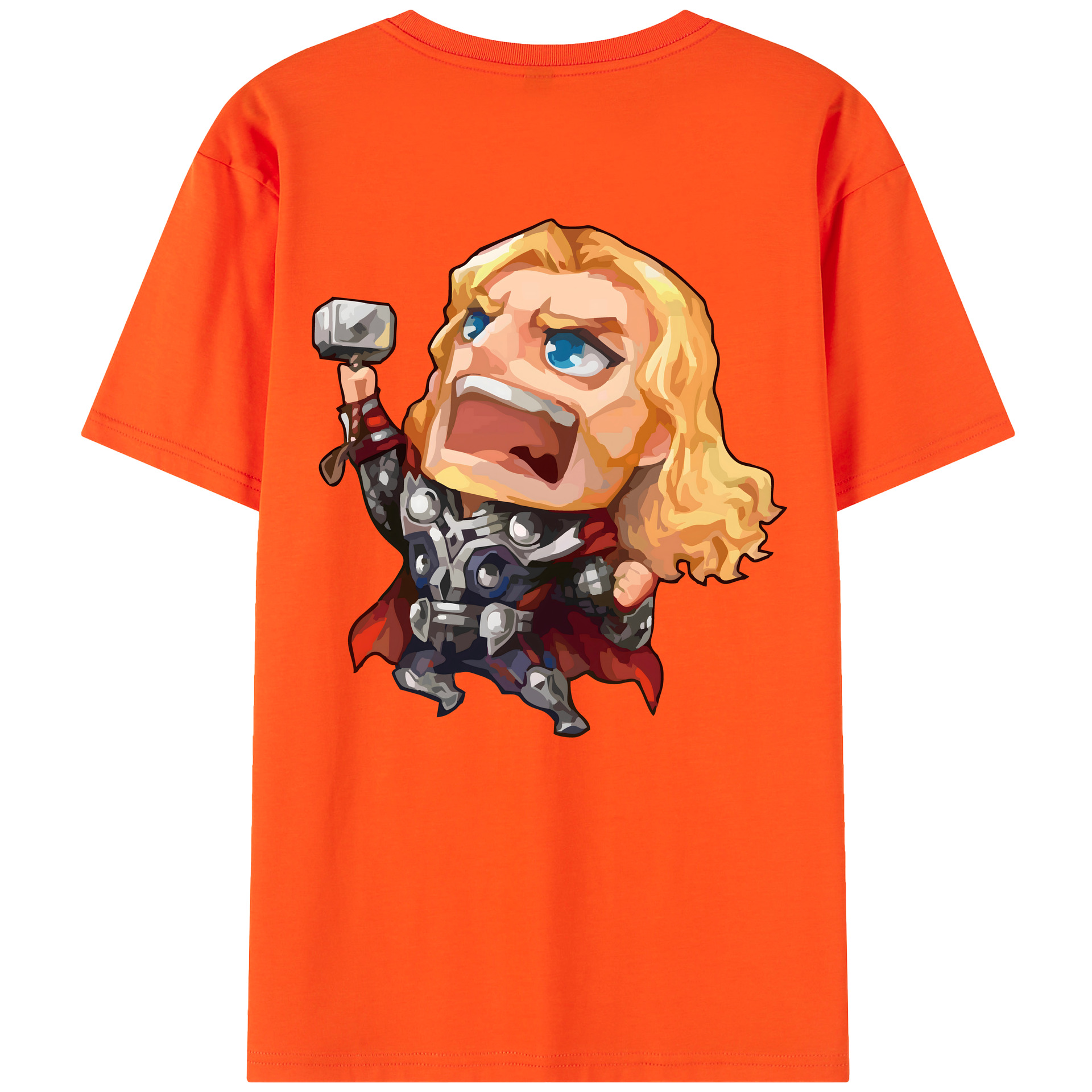 （画像用） アベンジャーズ The Avengers 綿100％半袖Tシャツ（背面プリント）