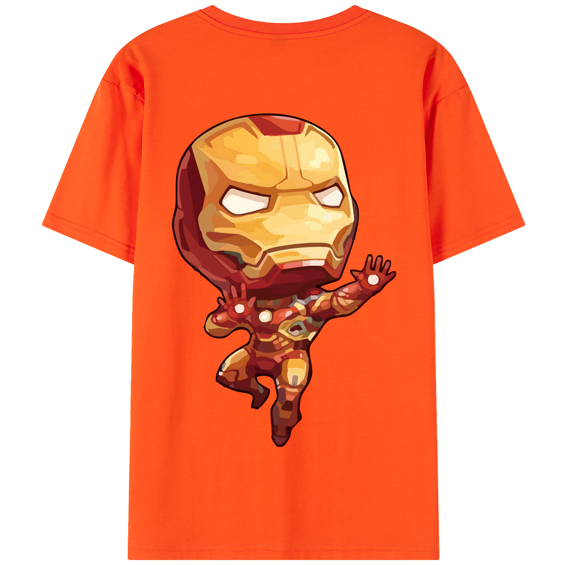 （画像用） アベンジャーズ The Avengers 綿100％半袖Tシャツ（背面プリント）