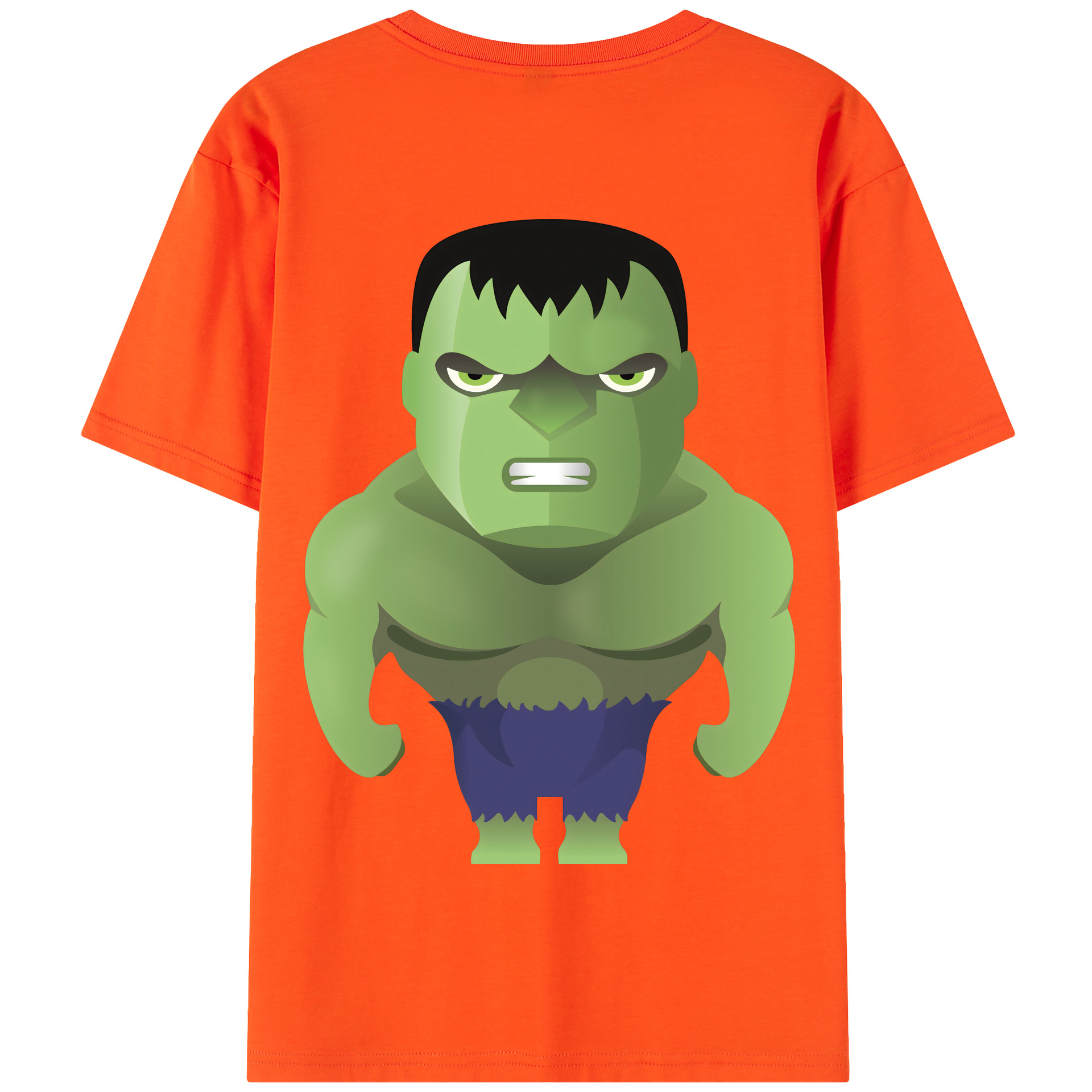 （画像用） アベンジャーズ The Avengers 綿100％半袖Tシャツ（背面プリント）