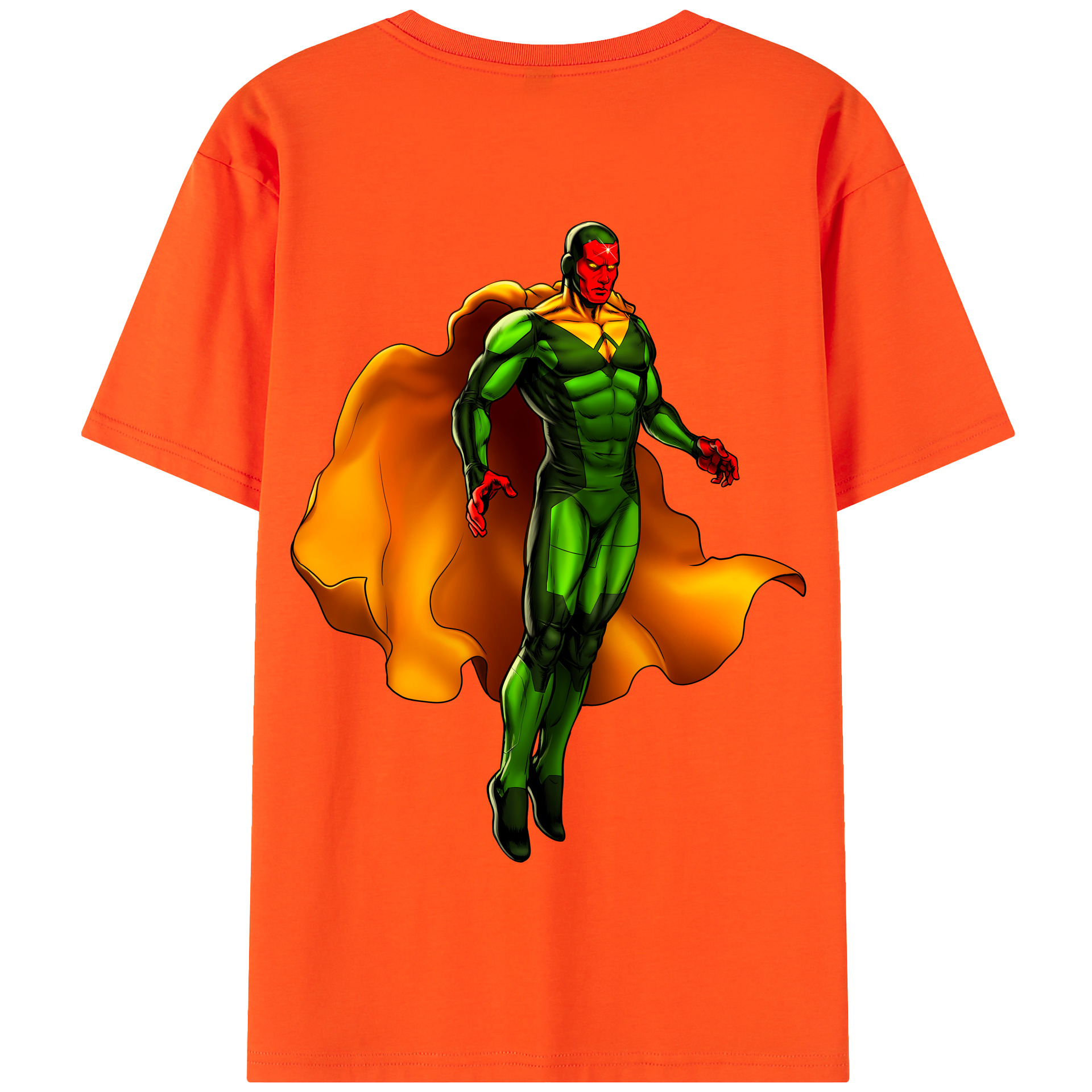 （画像用） アベンジャーズ The Avengers 綿100％半袖Tシャツ（背面プリント）