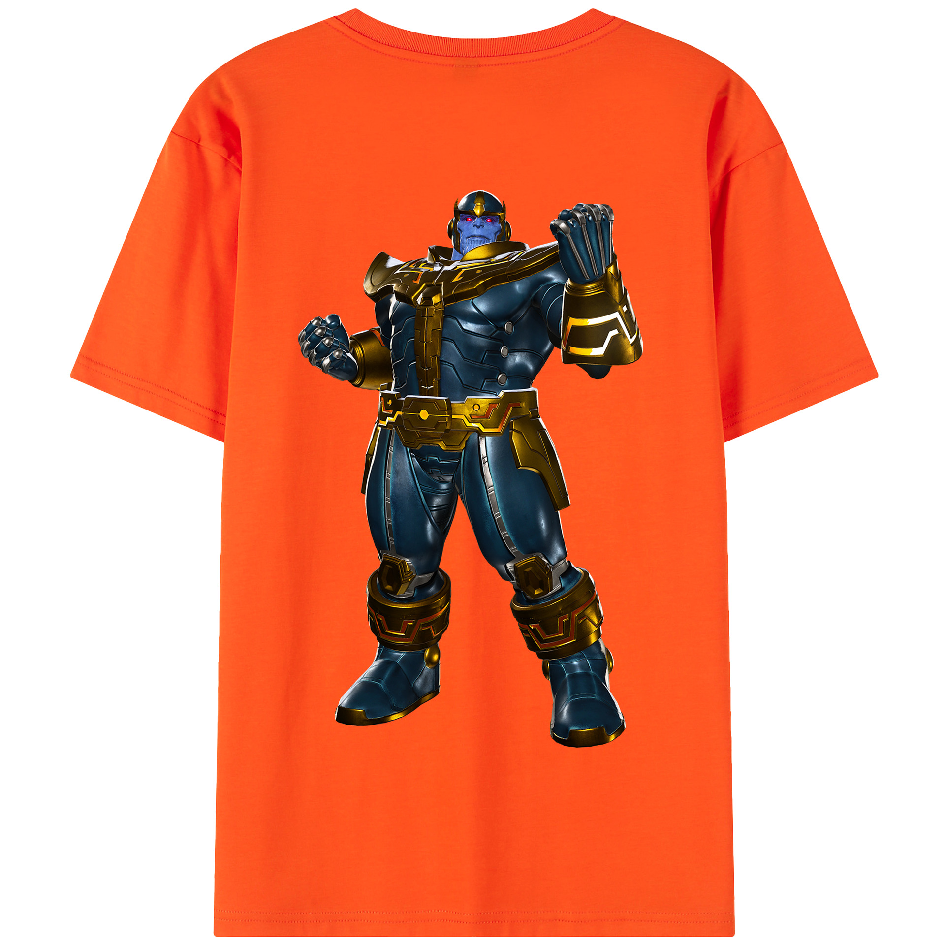 （画像用） アベンジャーズ The Avengers 綿100％半袖Tシャツ（背面プリント）