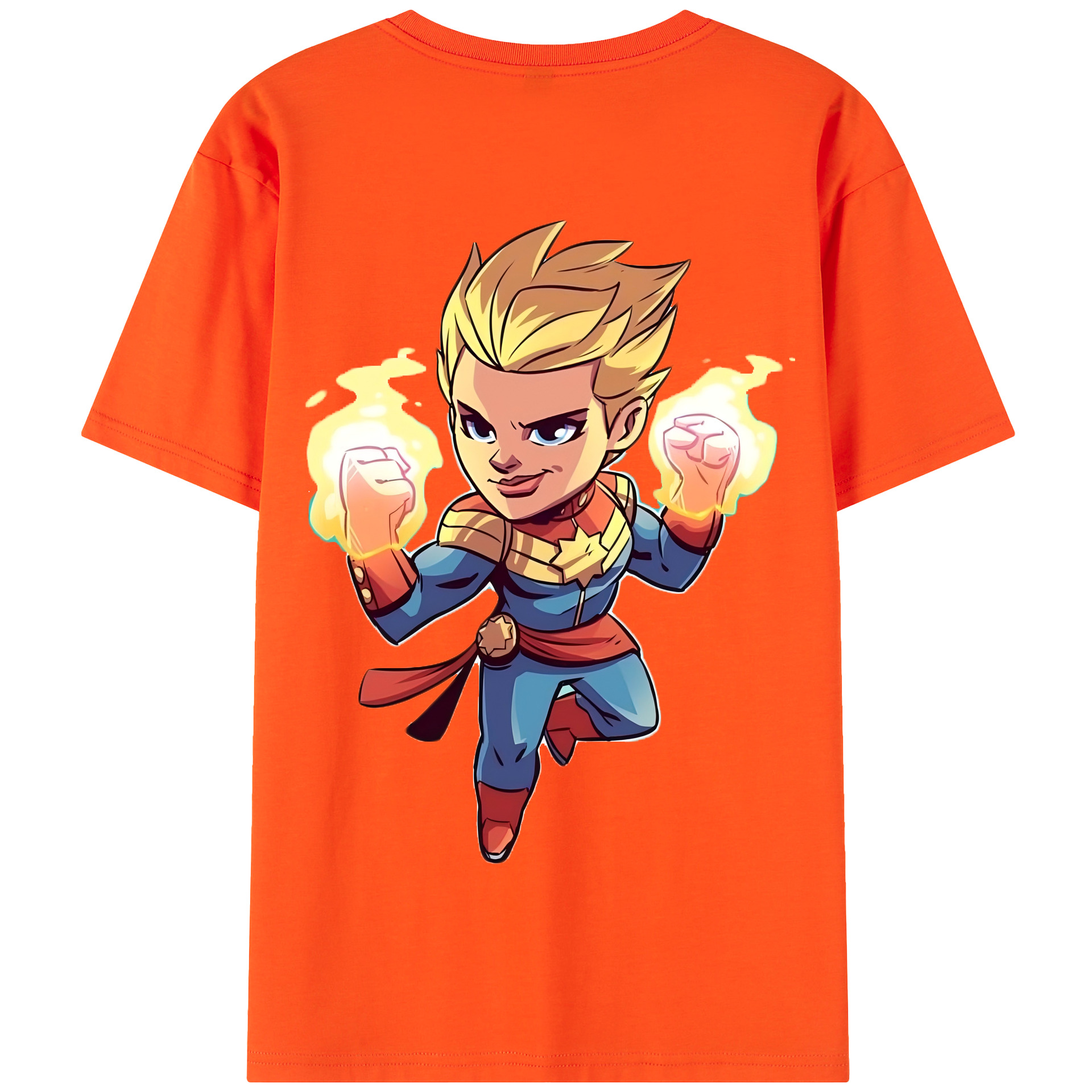 （画像用） アベンジャーズ The Avengers 綿100％半袖Tシャツ（背面プリント）