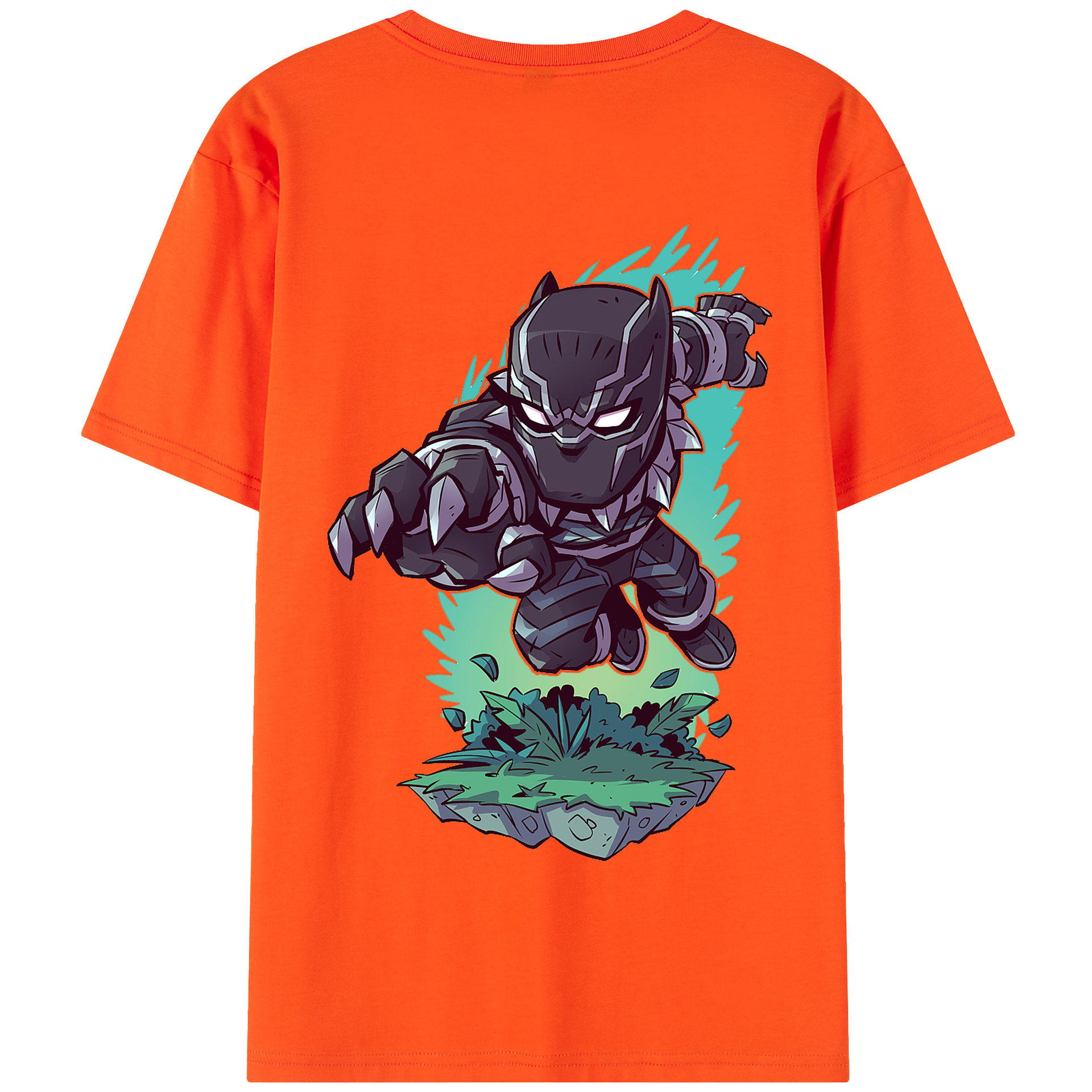 （画像用） アベンジャーズ The Avengers 綿100％半袖Tシャツ（背面プリント）