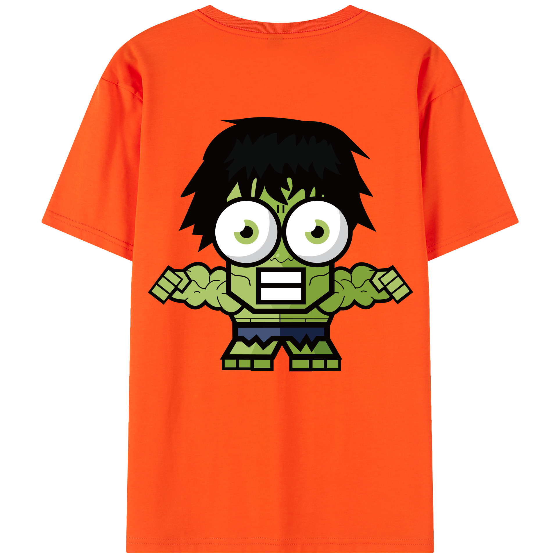 （画像用） アベンジャーズ The Avengers 綿100％半袖Tシャツ（背面プリント）