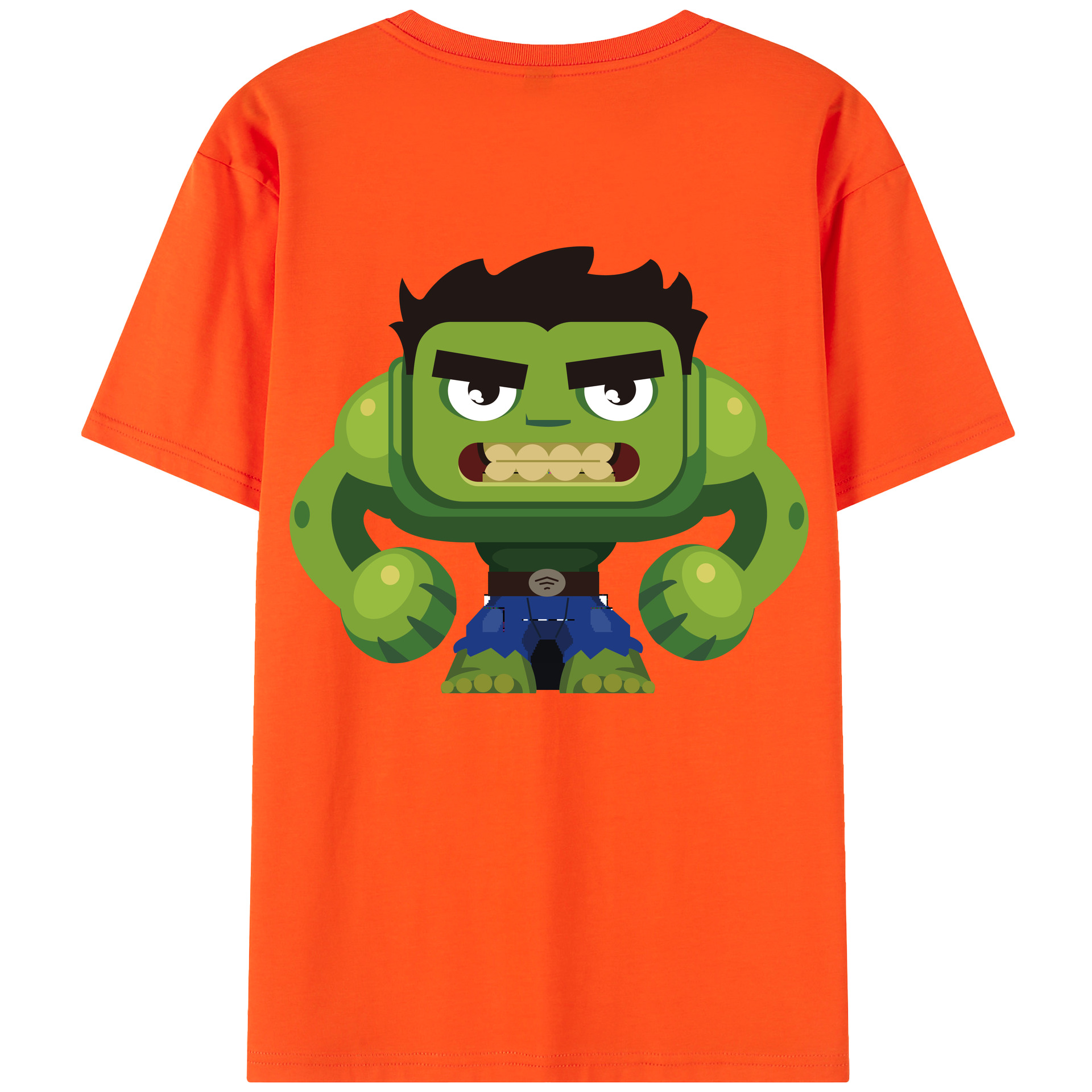（画像用） アベンジャーズ The Avengers 綿100％半袖Tシャツ（背面プリント）