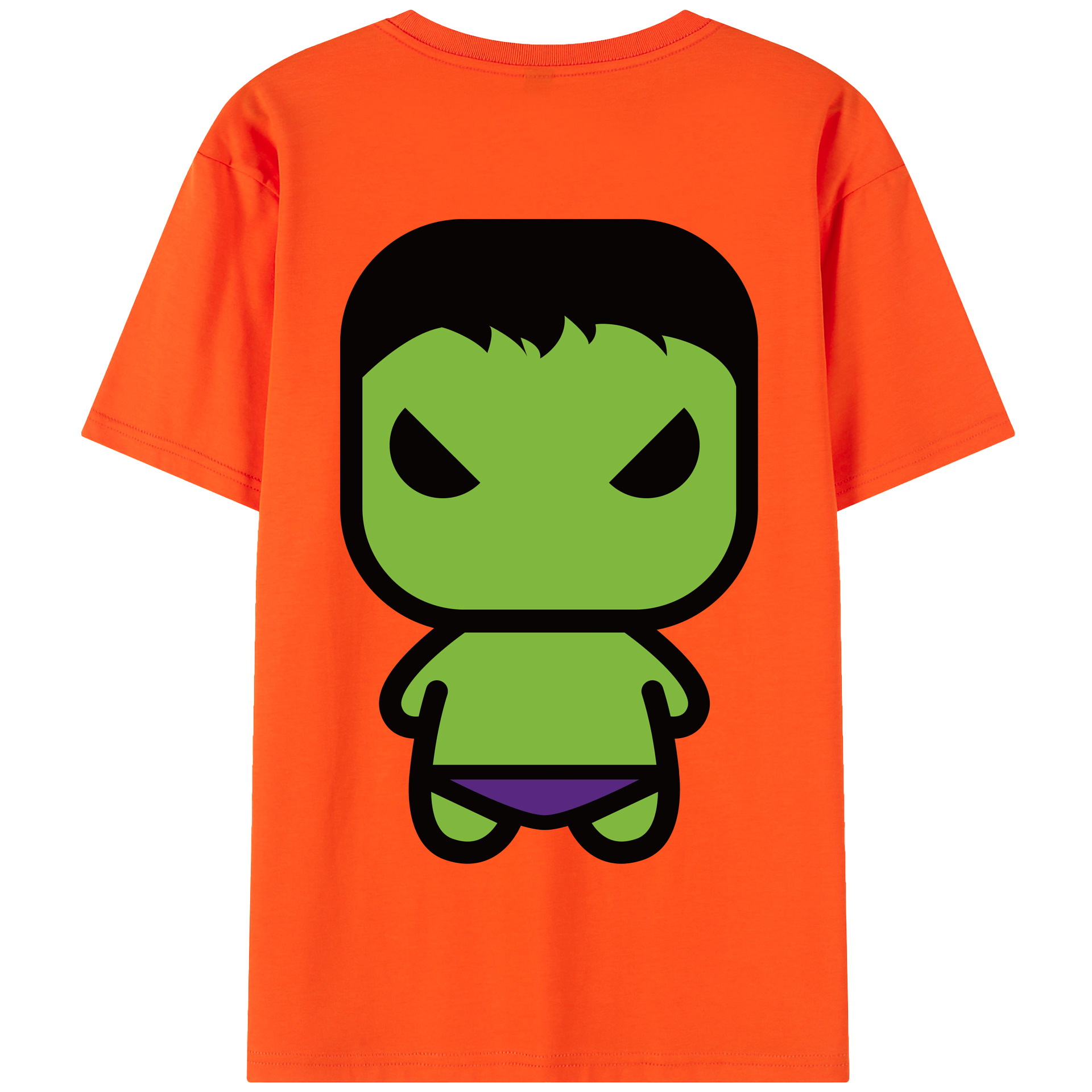 （画像用） アベンジャーズ The Avengers 綿100％半袖Tシャツ（背面プリント）