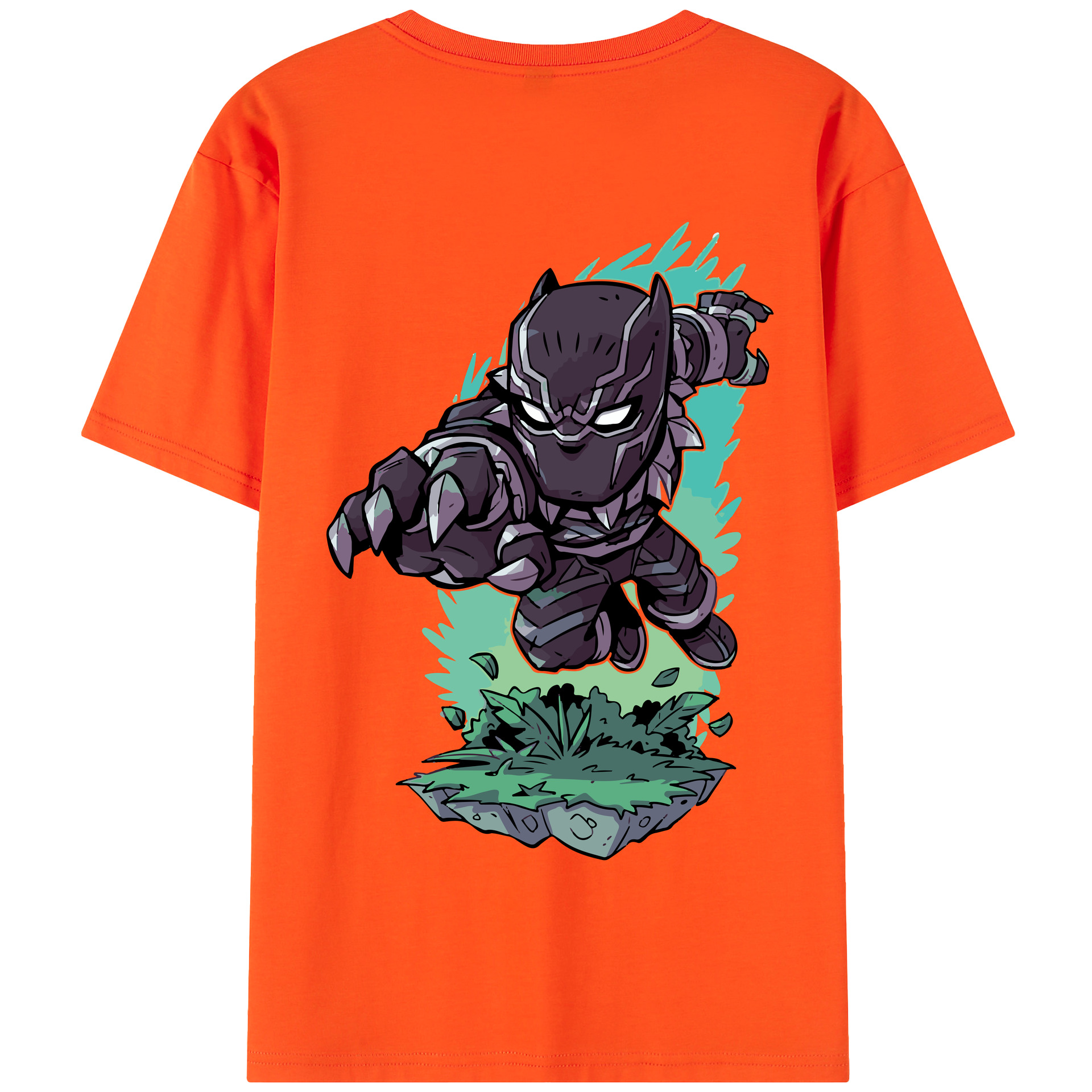 （画像用） アベンジャーズ The Avengers 綿100％半袖Tシャツ（背面プリント）